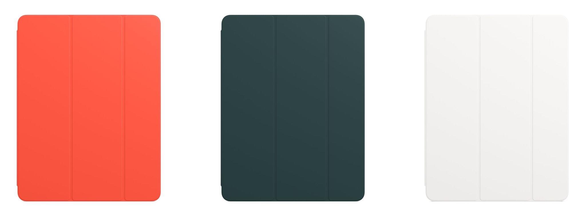 The updated Smart Folio colors.