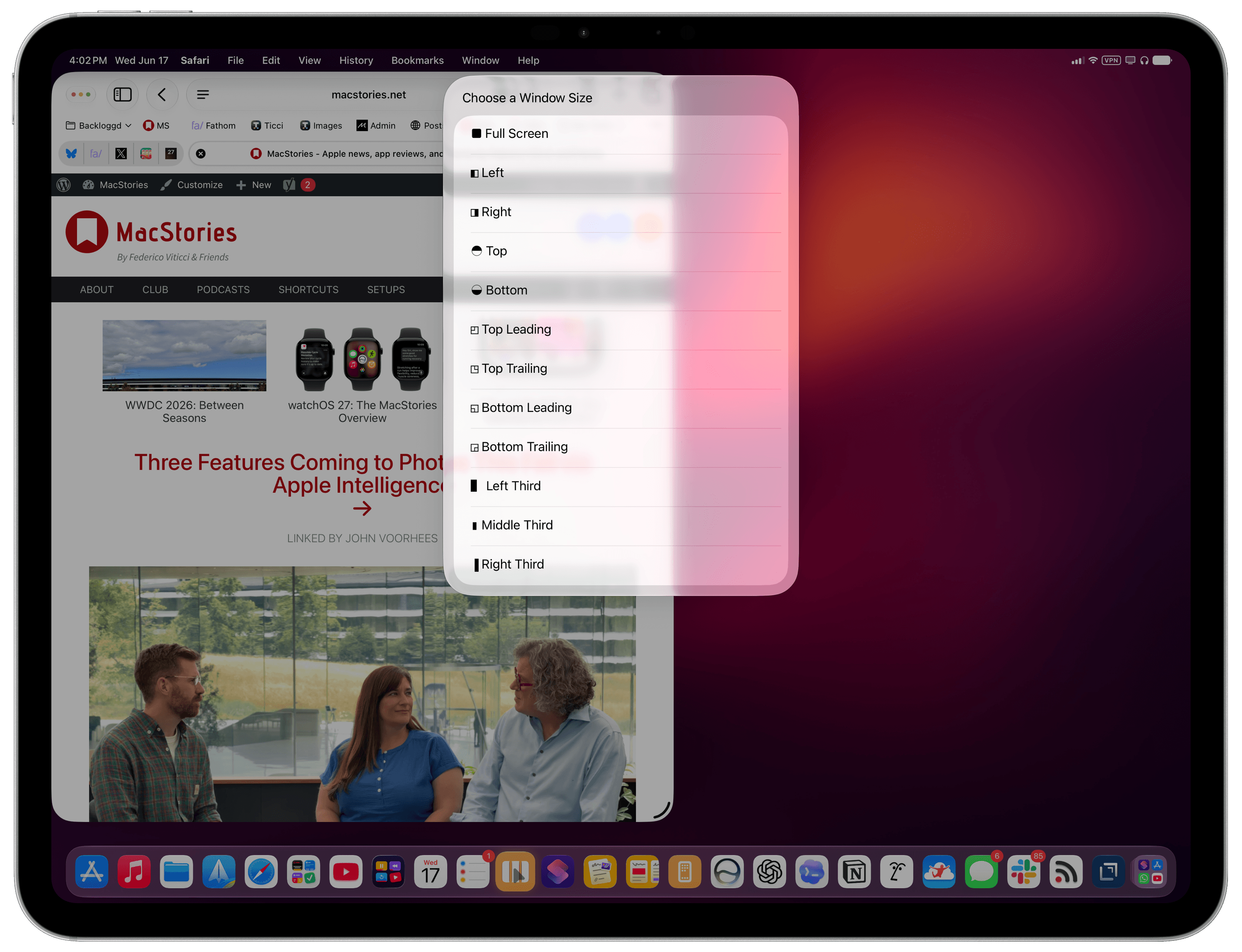 MultiSwitcher for iPadOS.