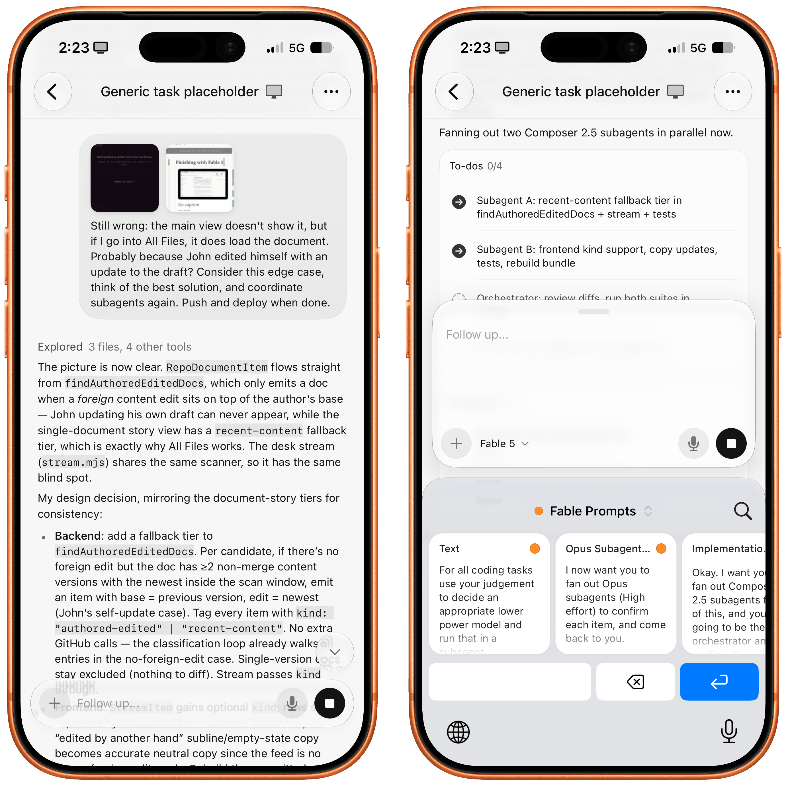 Federico managed Editor's deployment, in part, from Cursor for iPhone.