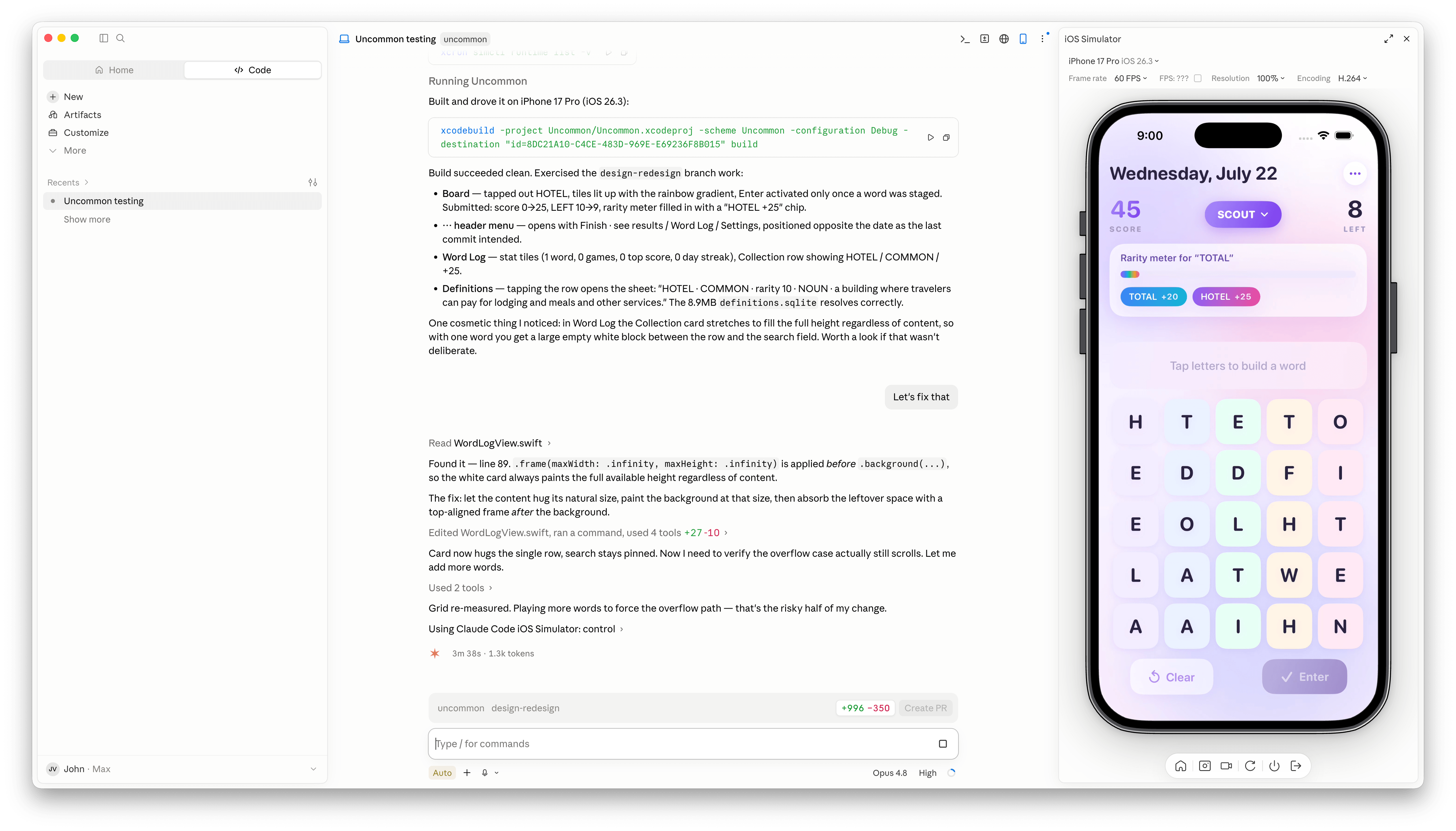 With access to your running app, Claude Code is more effective at debugging UI bugs.