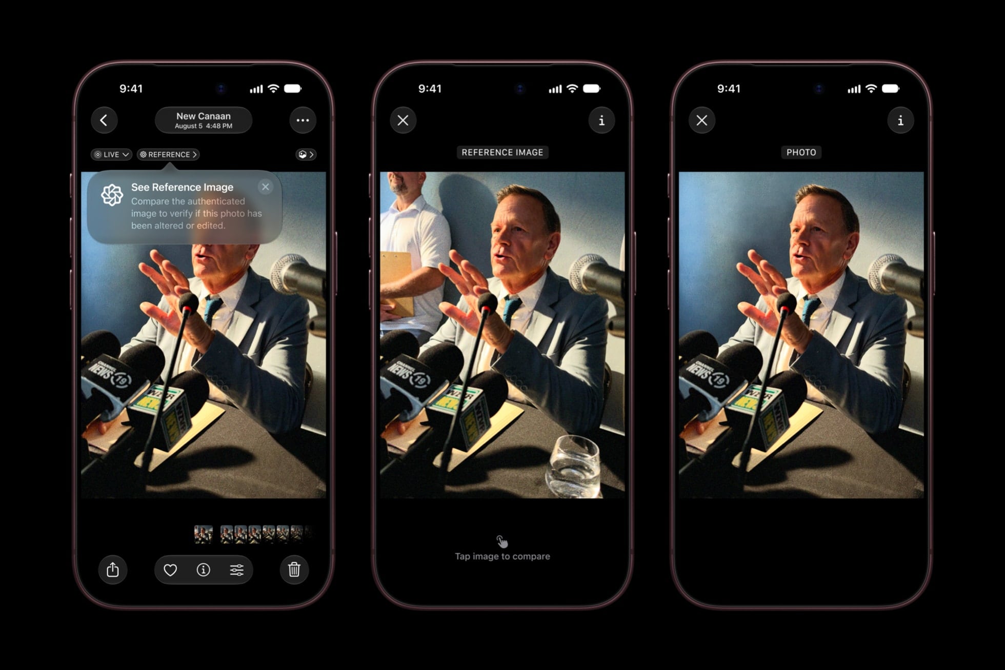 Apple Reference Image in the Photos app.