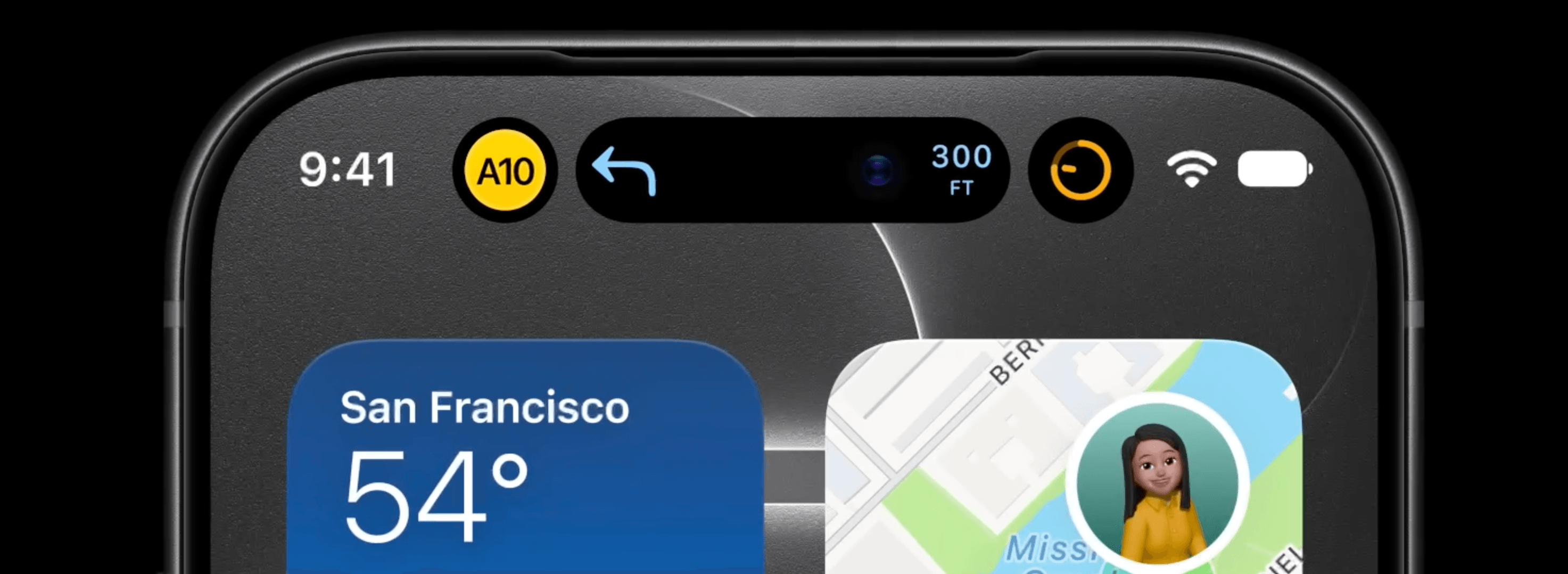 The new Dynamic Island with more Live Activities in the iPhone 18 Pro.