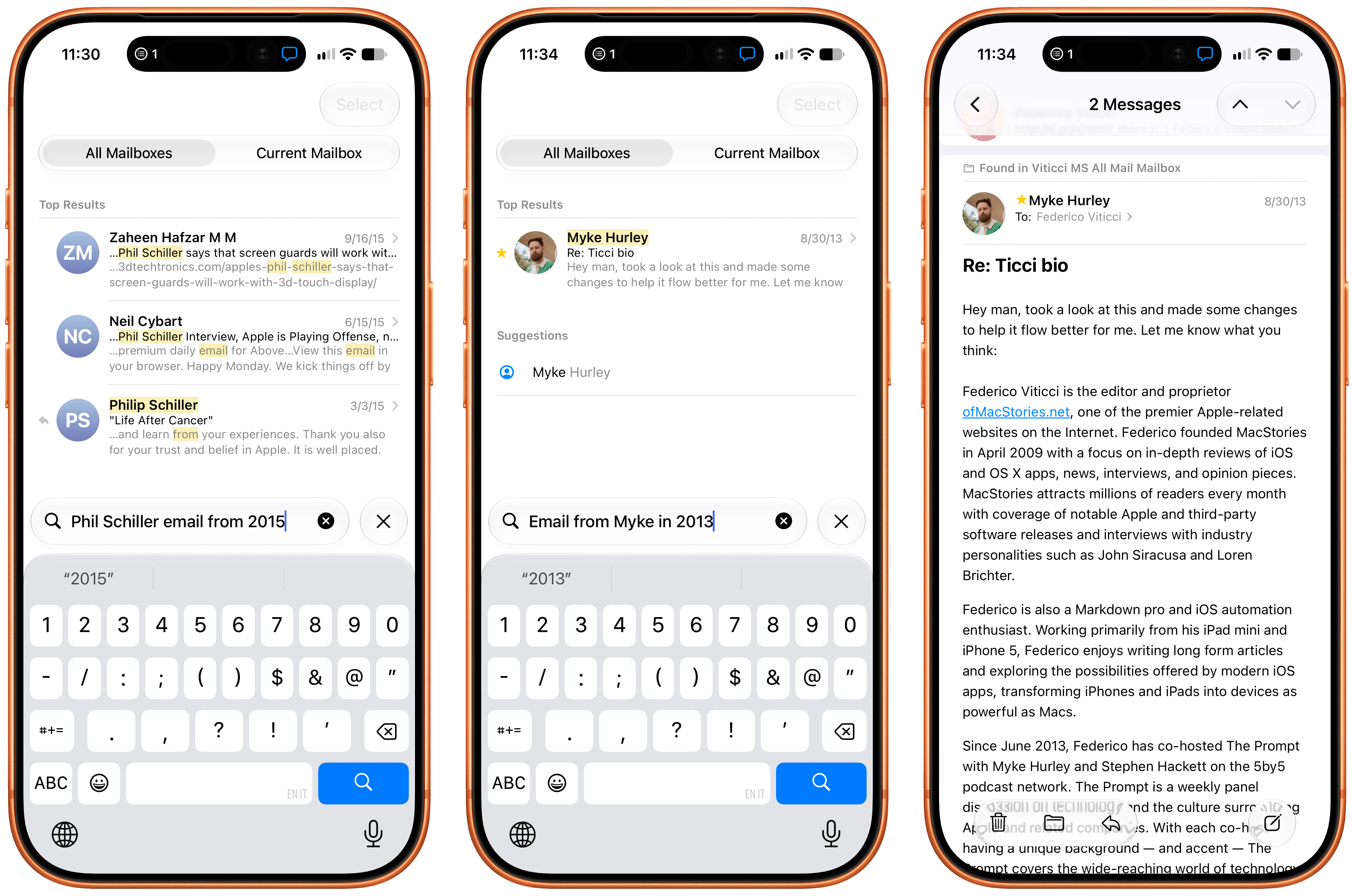 Mail search actually works in iOS 27.