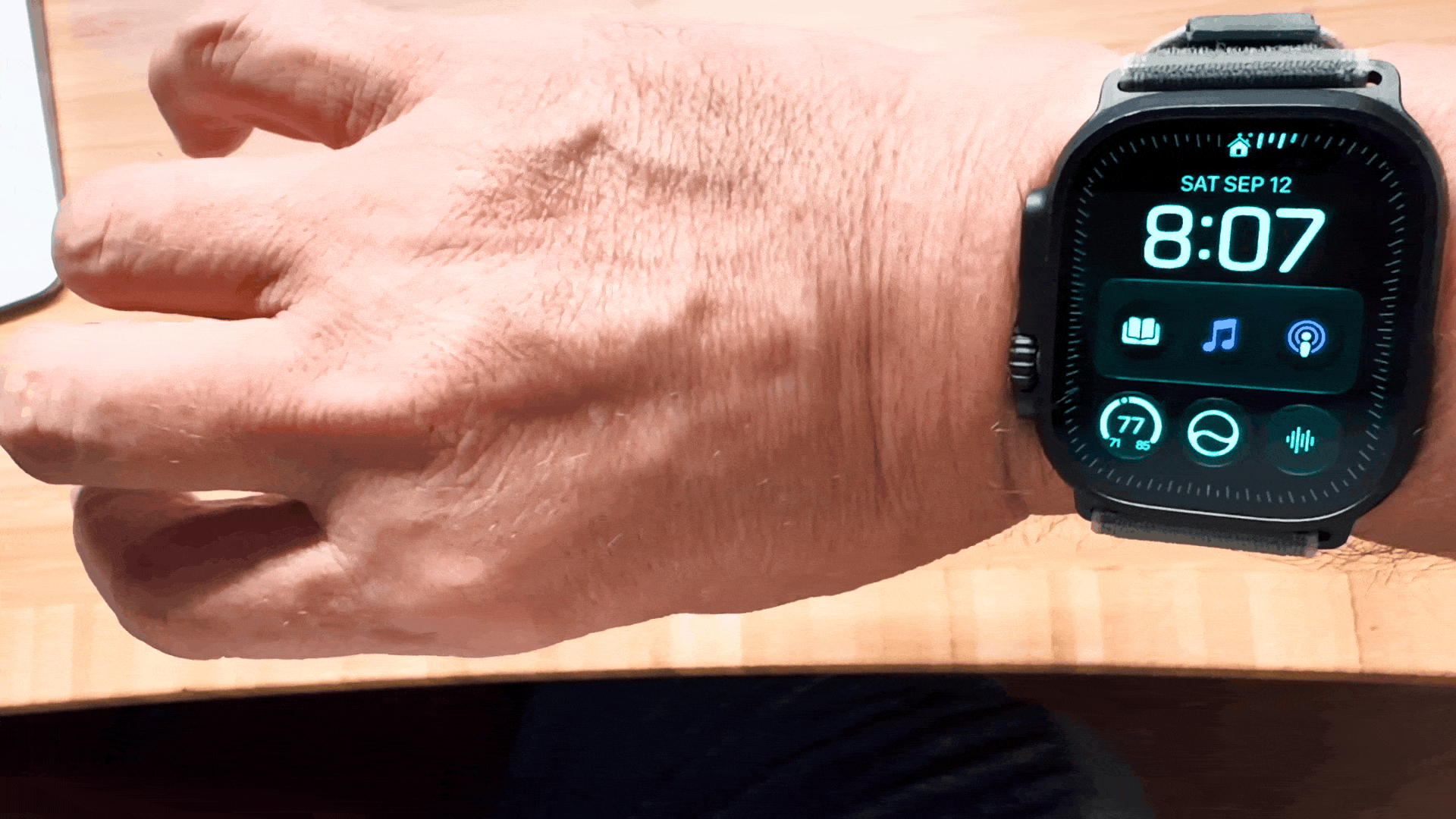 Using the single-tap gesture.