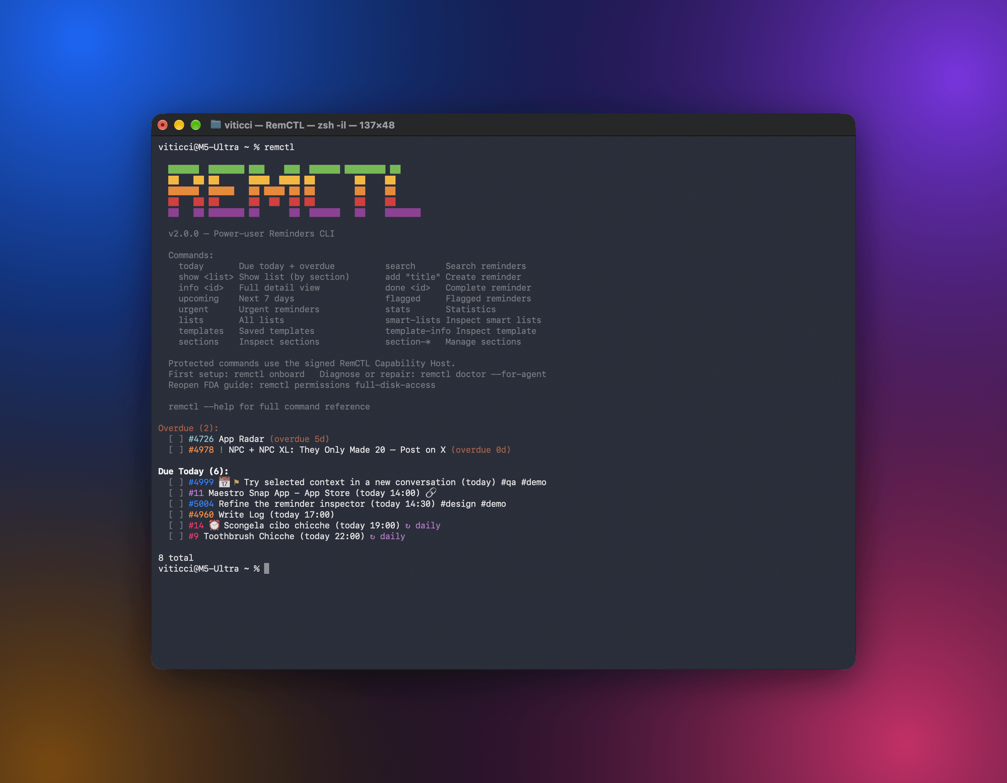 remctl预览