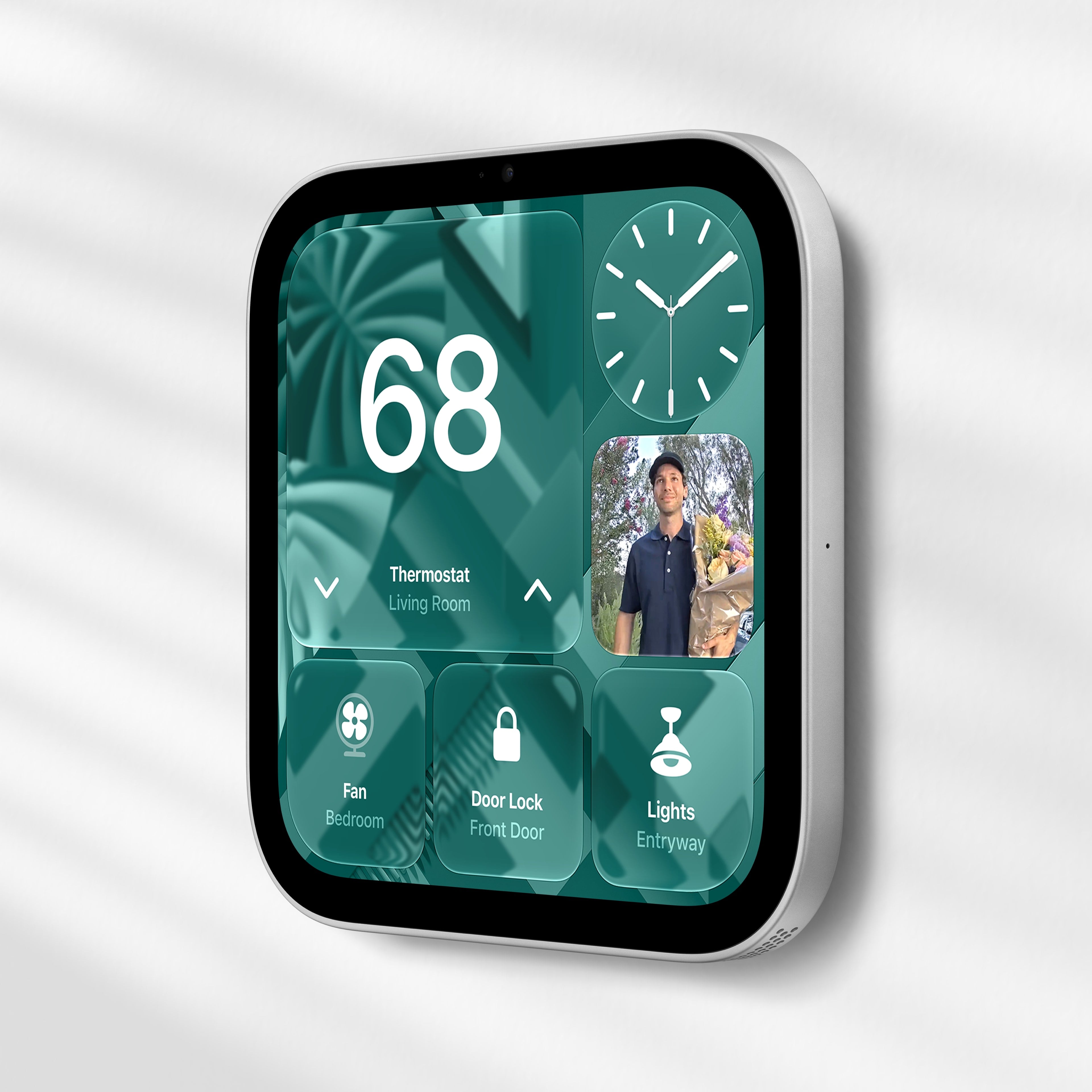 The Wall Mounted HomeView. Source: Apple.