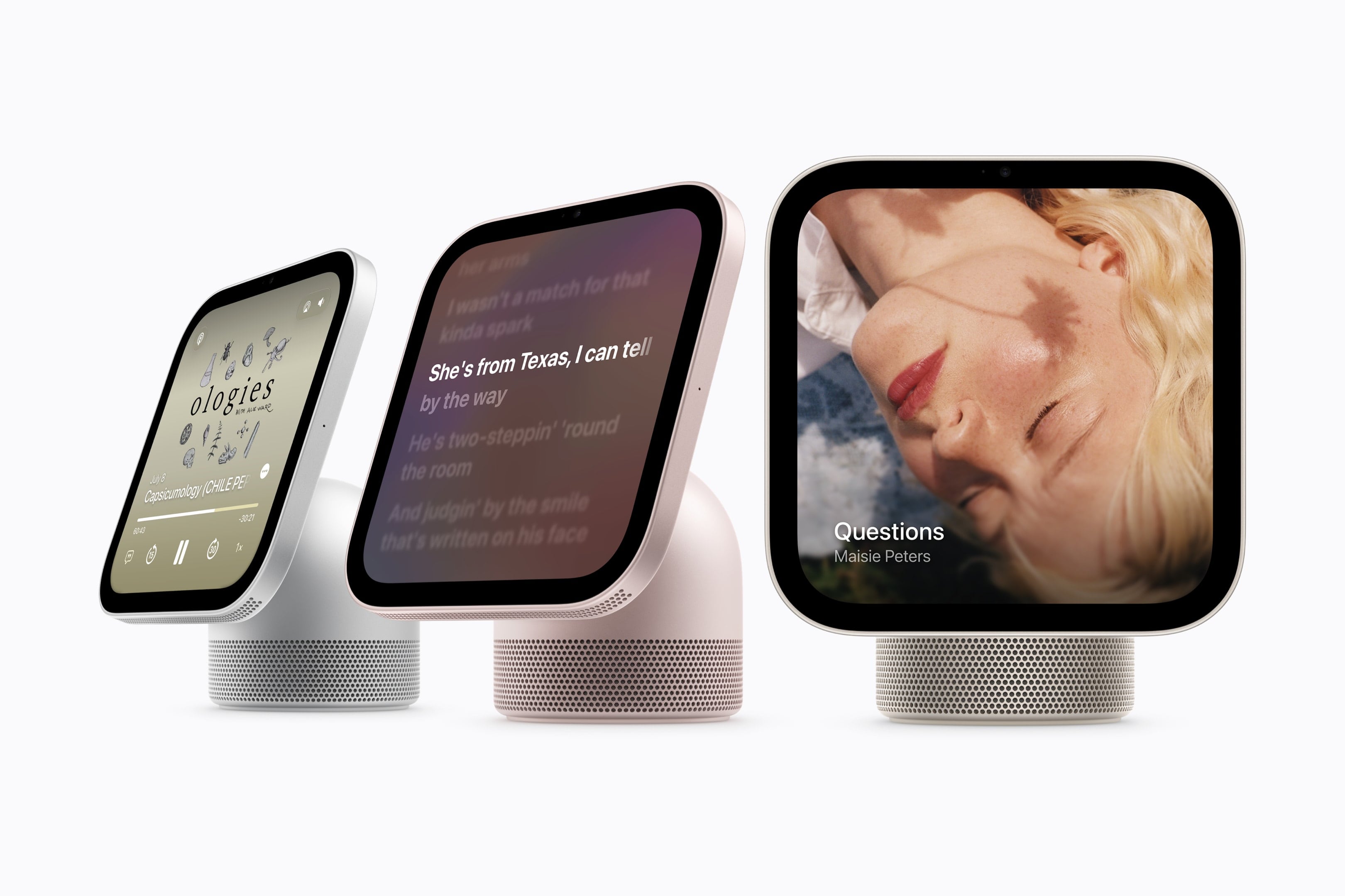 Apple HomeView smart hub offers built-in apps and selected CarPlay media apps