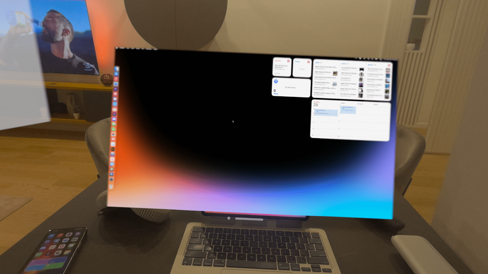 Mac Virtual Display with a headless MacBook Air.