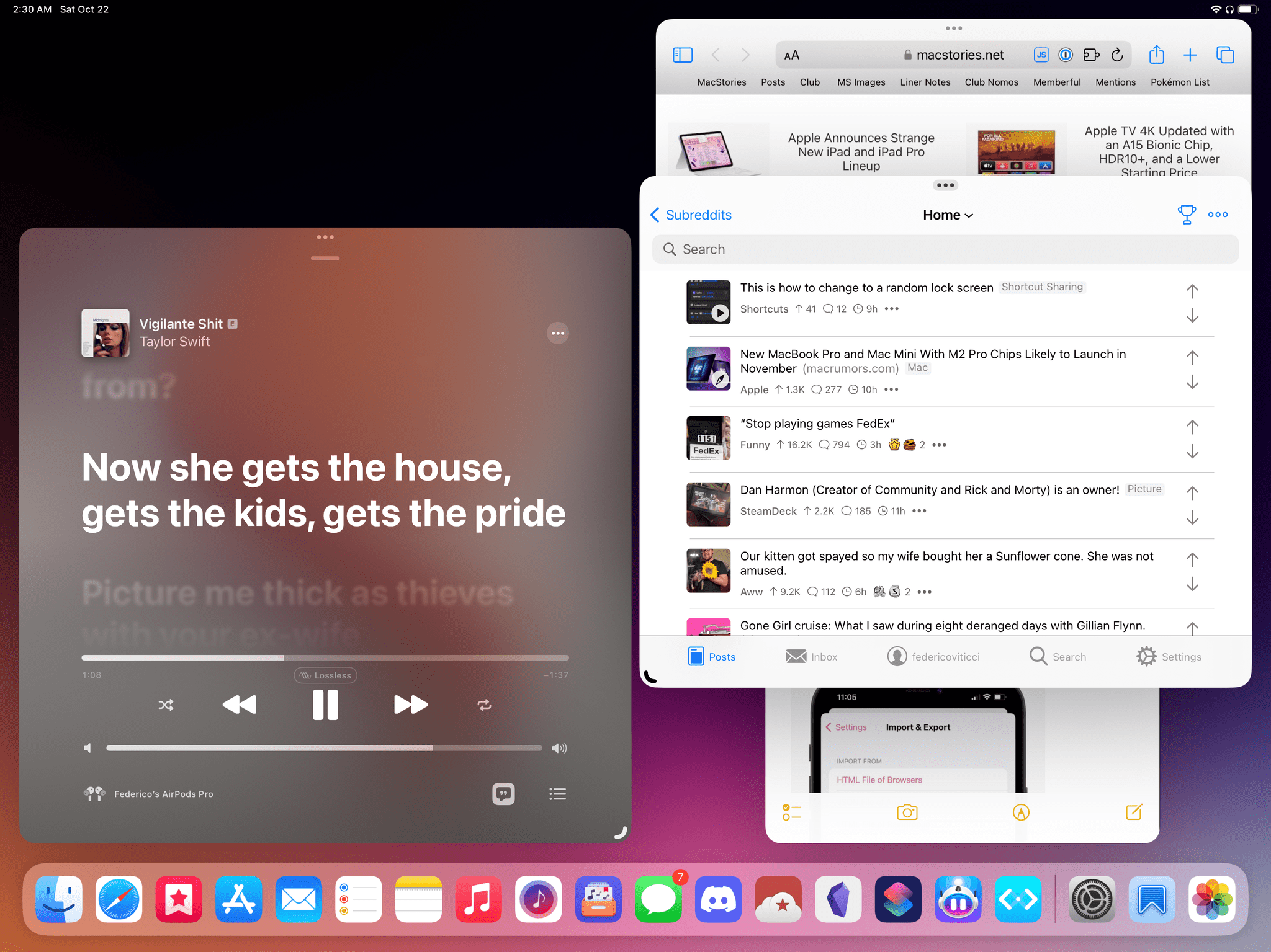 When I dragged in Apollo from the dock, Shortcuts was removed from the workspace and put back into the strip (which is hidden).