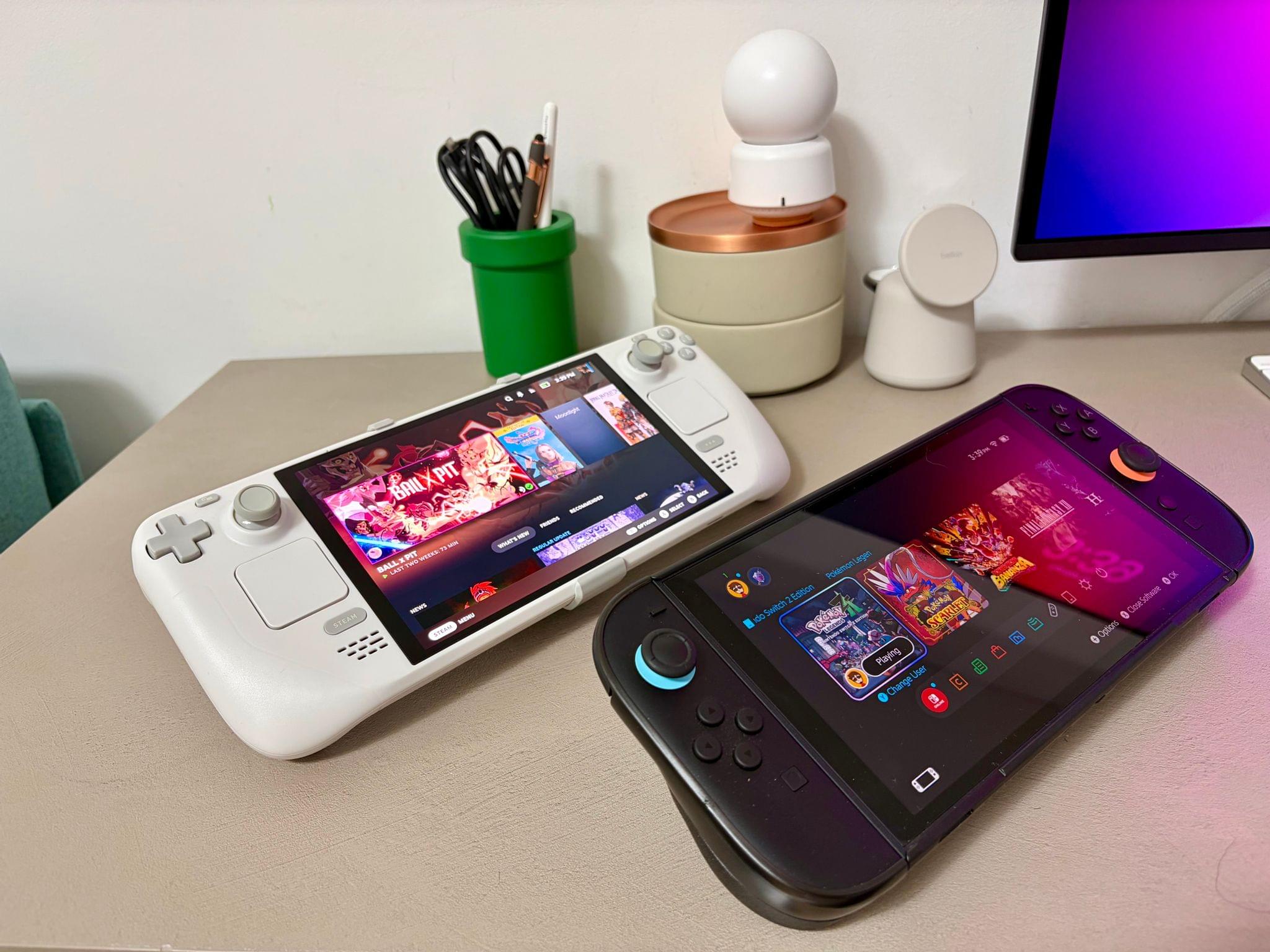 My Steam Deck OLED and Nintendo Switch 2.