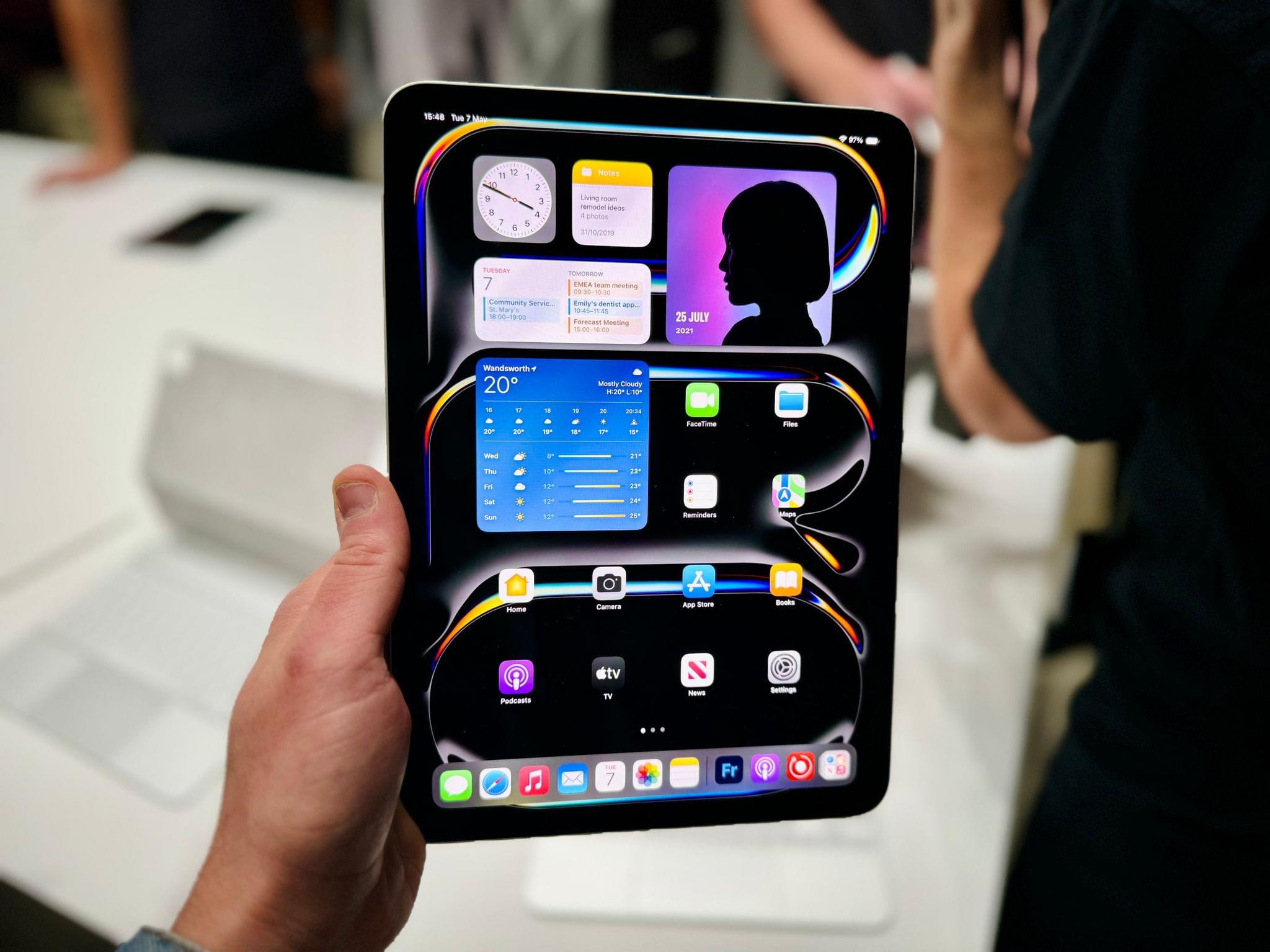 The colors on these new iPads look incredible.