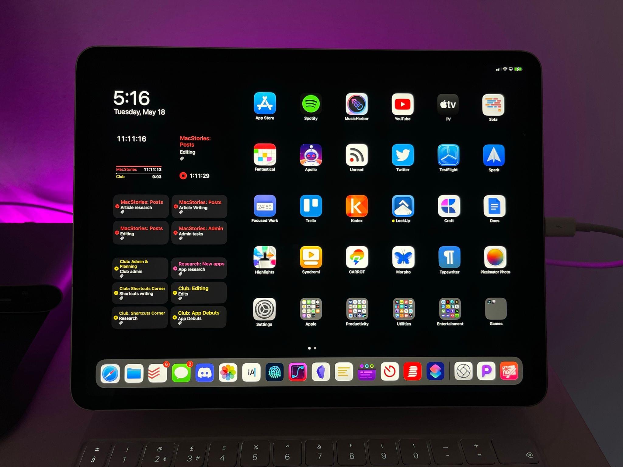 My 11-inch iPad Pro Experiment - MacStories