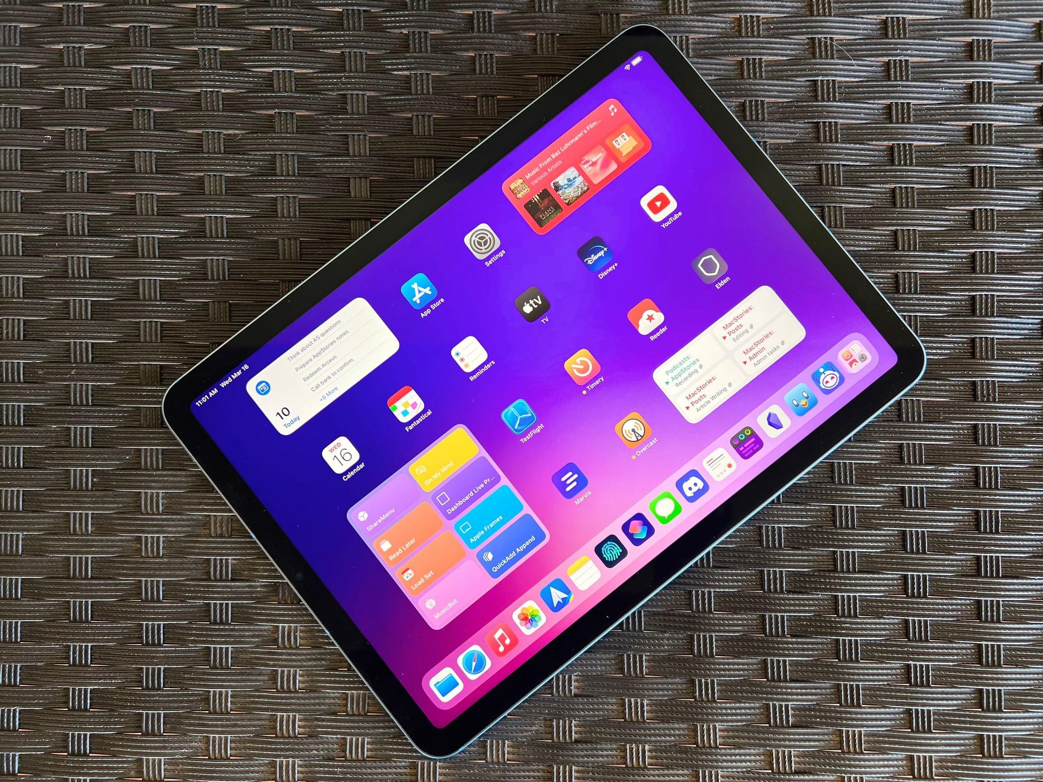 iPad Air 2022 Review Refined Balance MacStories