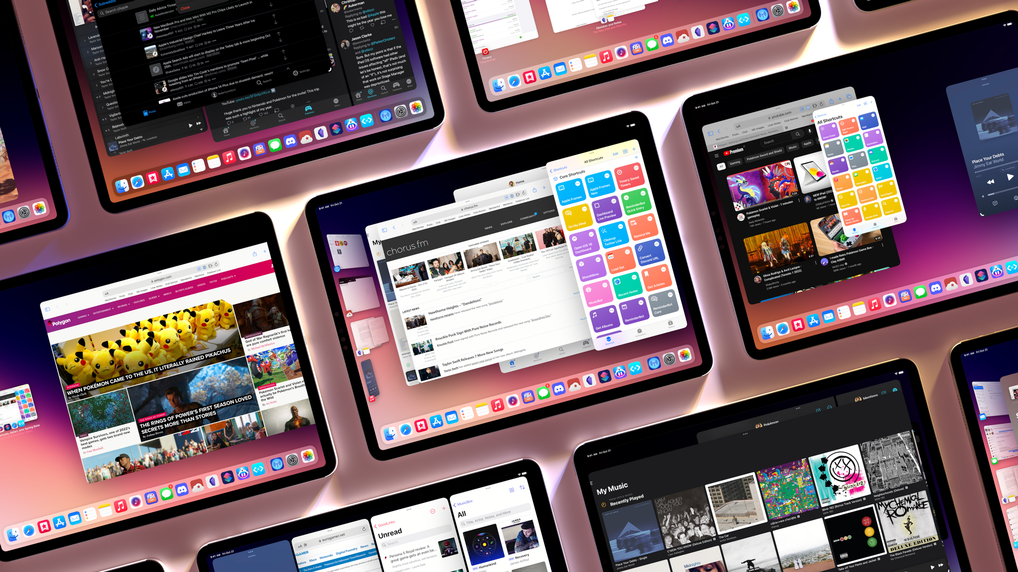 macOS Safari wallpapers optimized for iPhone, iPad, desktop