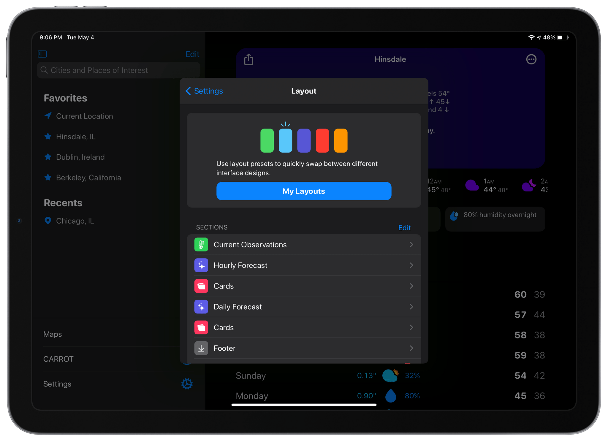 carrot weather achievements guide