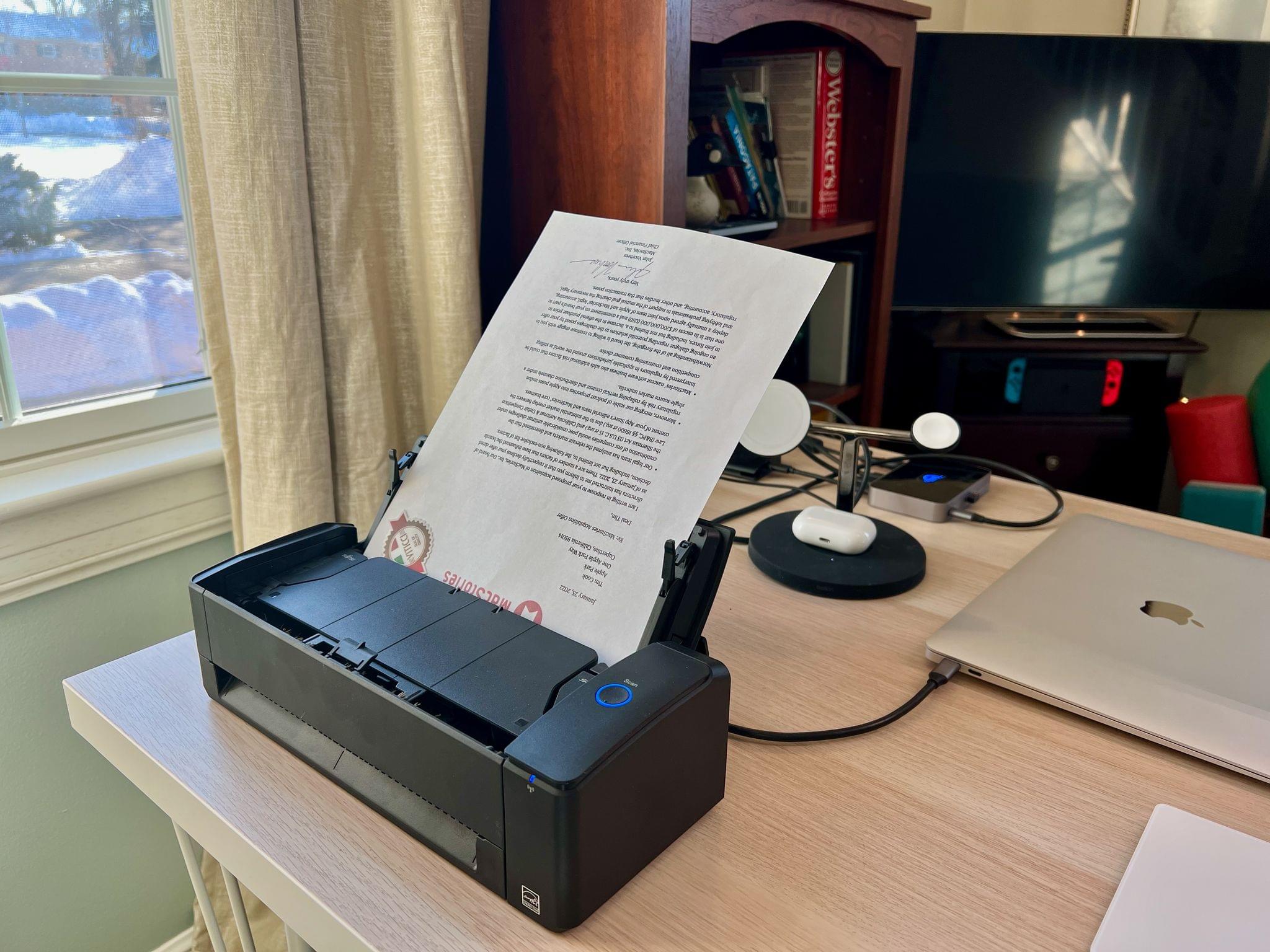 MacStories Starter Pack: The Fujitsu ScanSnap iX1300 Is Perfect for Anyone  Whose Paperless Workflow Still Starts with Paper - MacStories