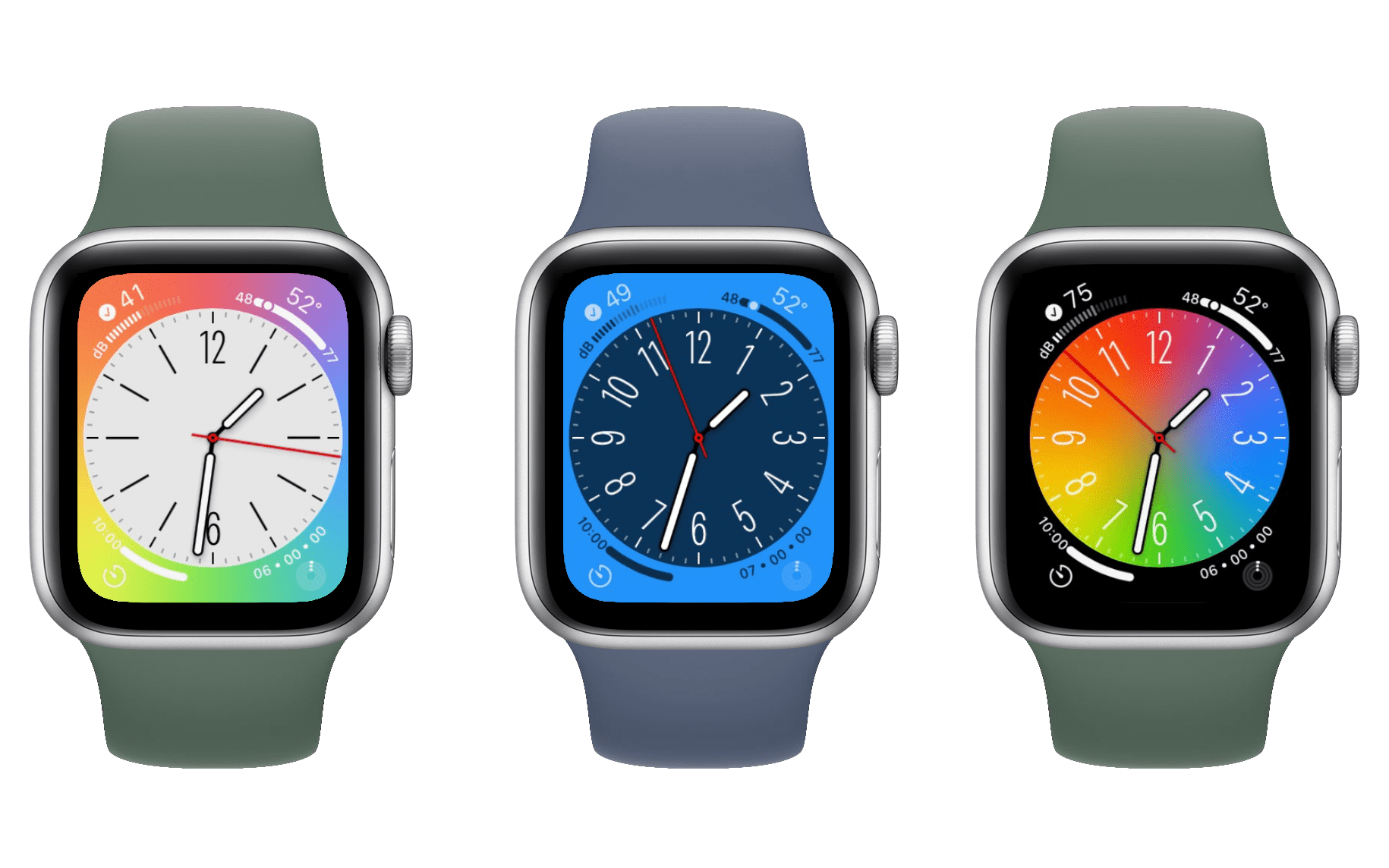 Series 3 discount new watch faces