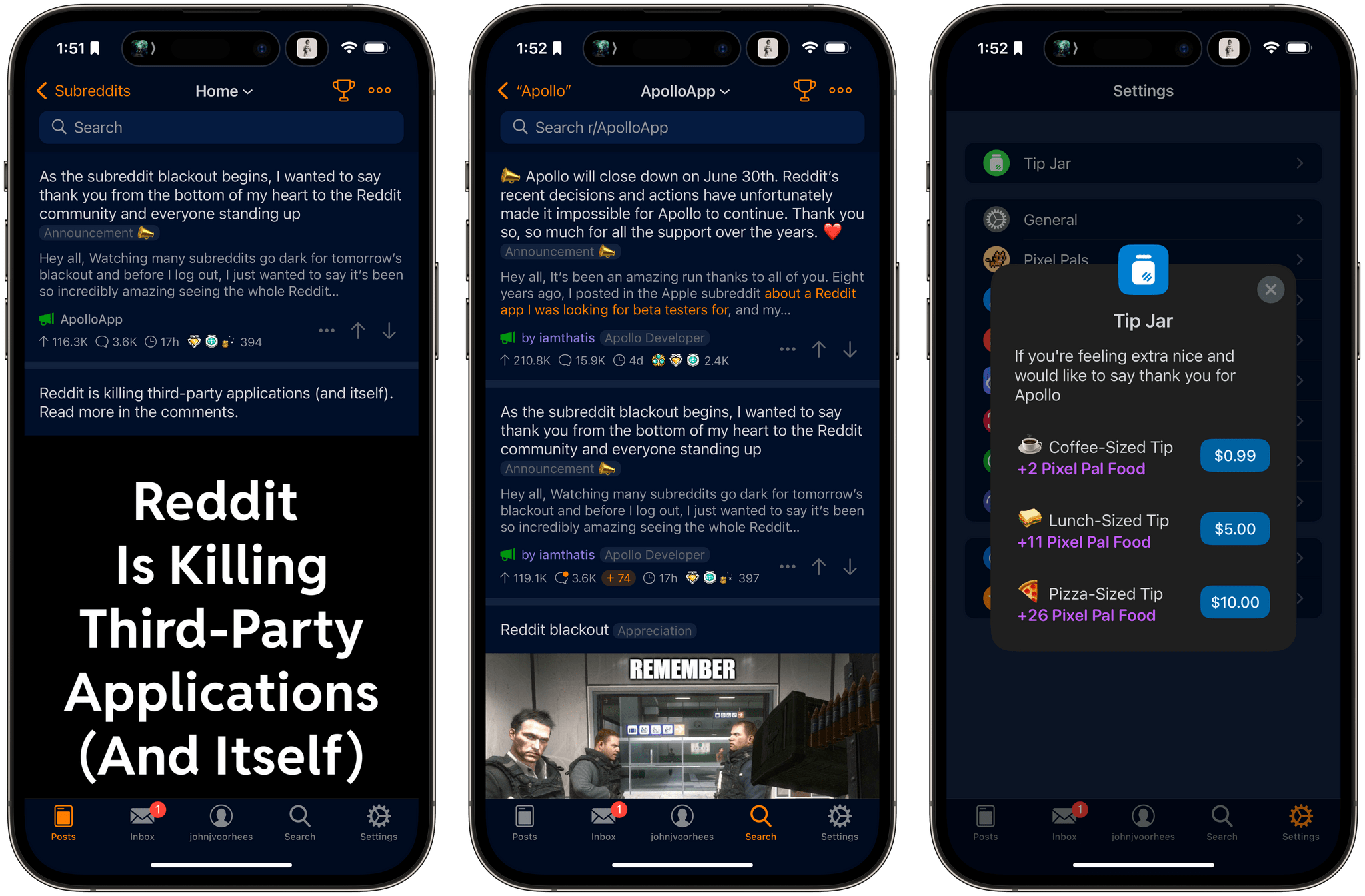 3rd-Party Reddit App Apollo Forced to Shut Down Due to API Charges