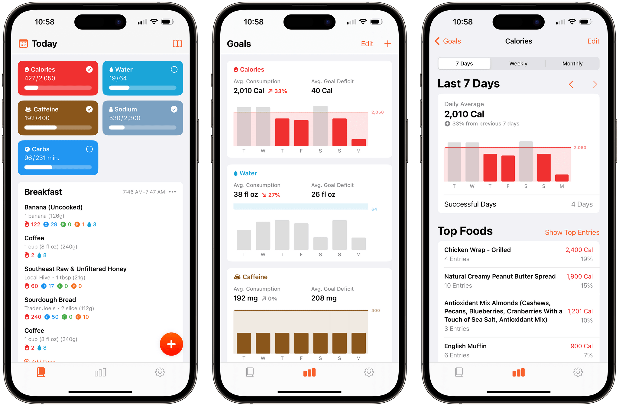 photo of Foodnoms 2 Refreshes Its Design and Adds Refinements to Nutrition Logging and Goal Tracking Throughout image