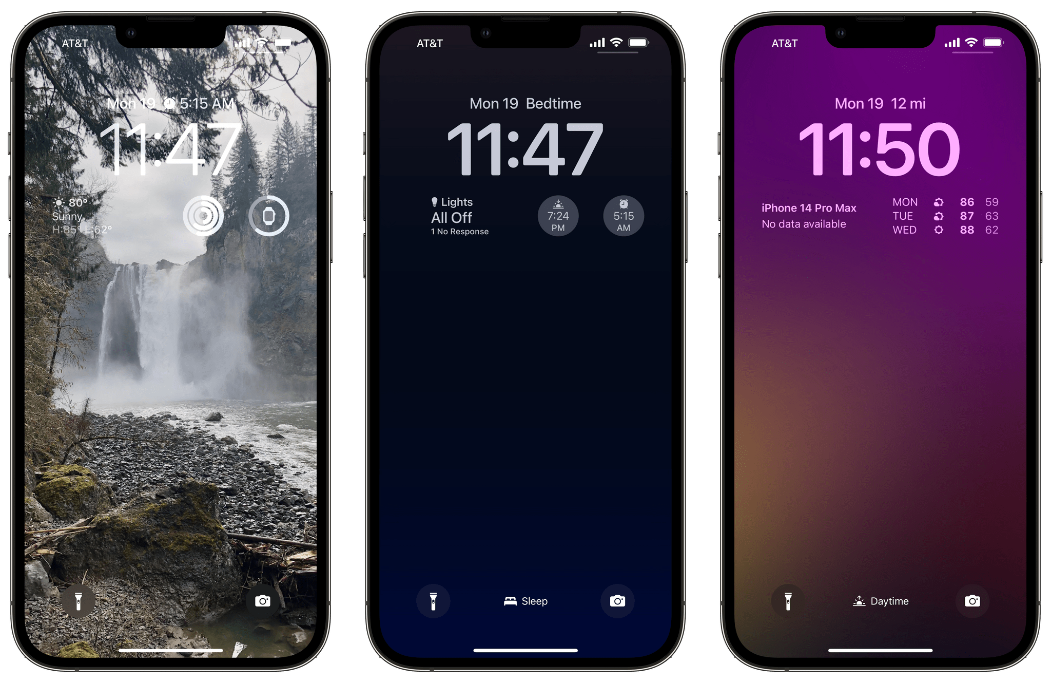 iphone 14 pro widgets lock screen