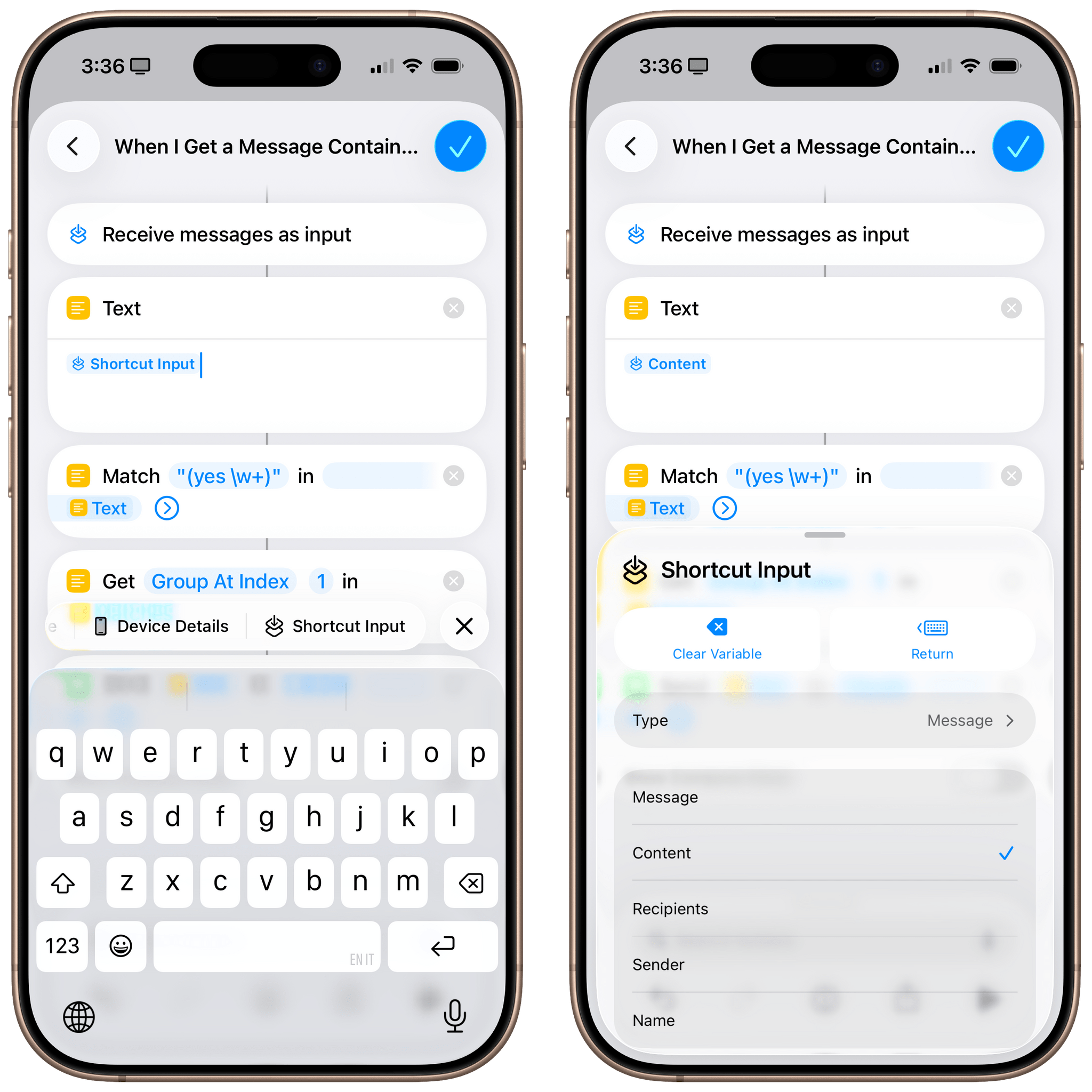 Make sure to configure the first variable correctly.