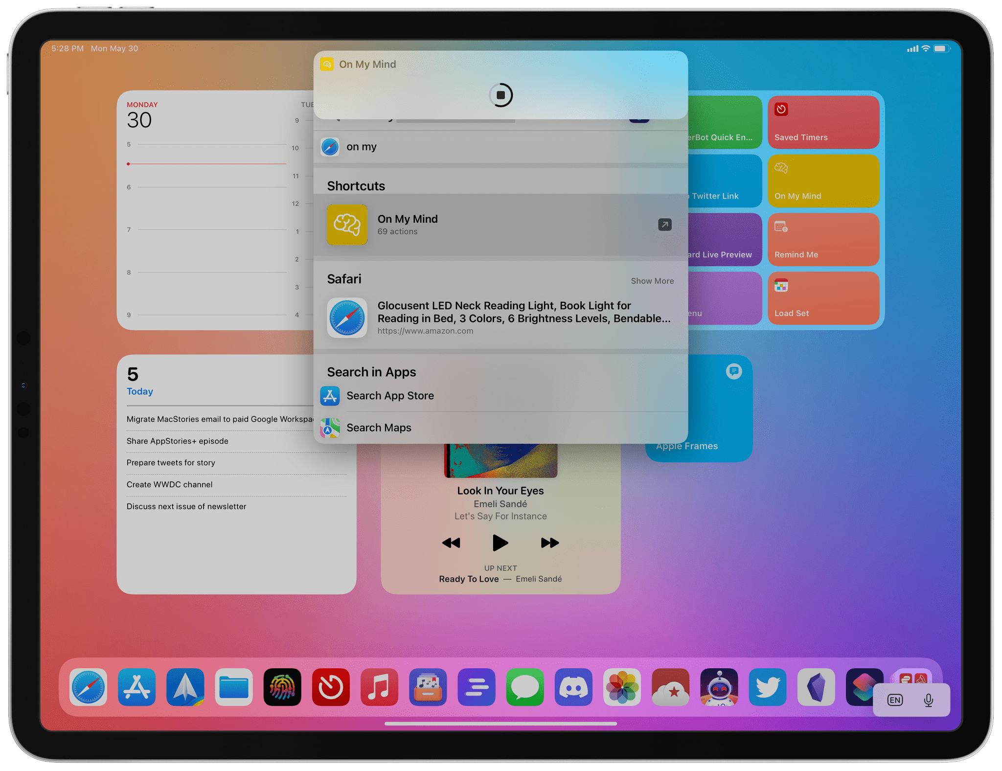 Running shortcuts from Spotlight on iPad always produces these slow, modal banners that block interactions with the OS. As a result, I never run shortcuts this way on iPad.