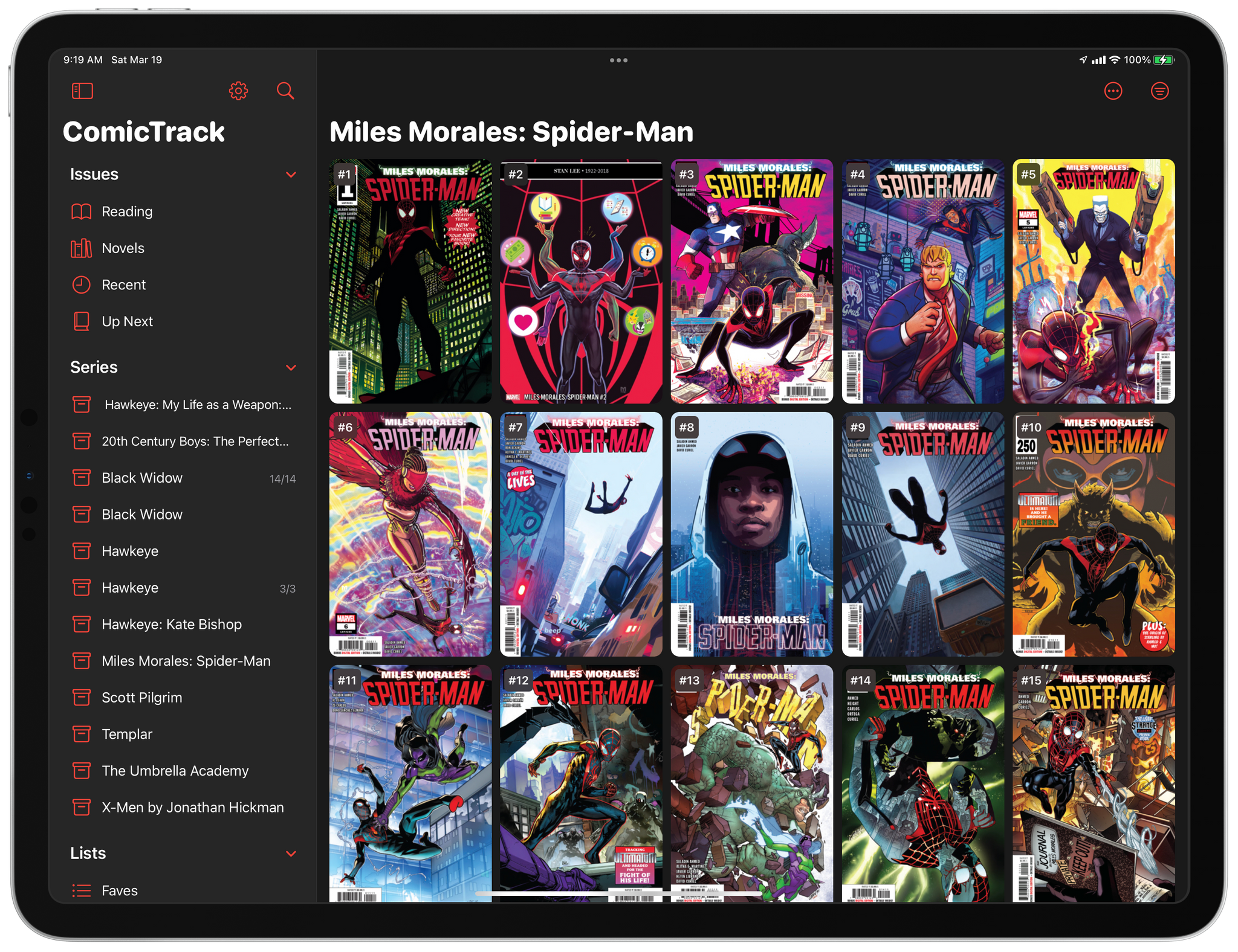 Comics app