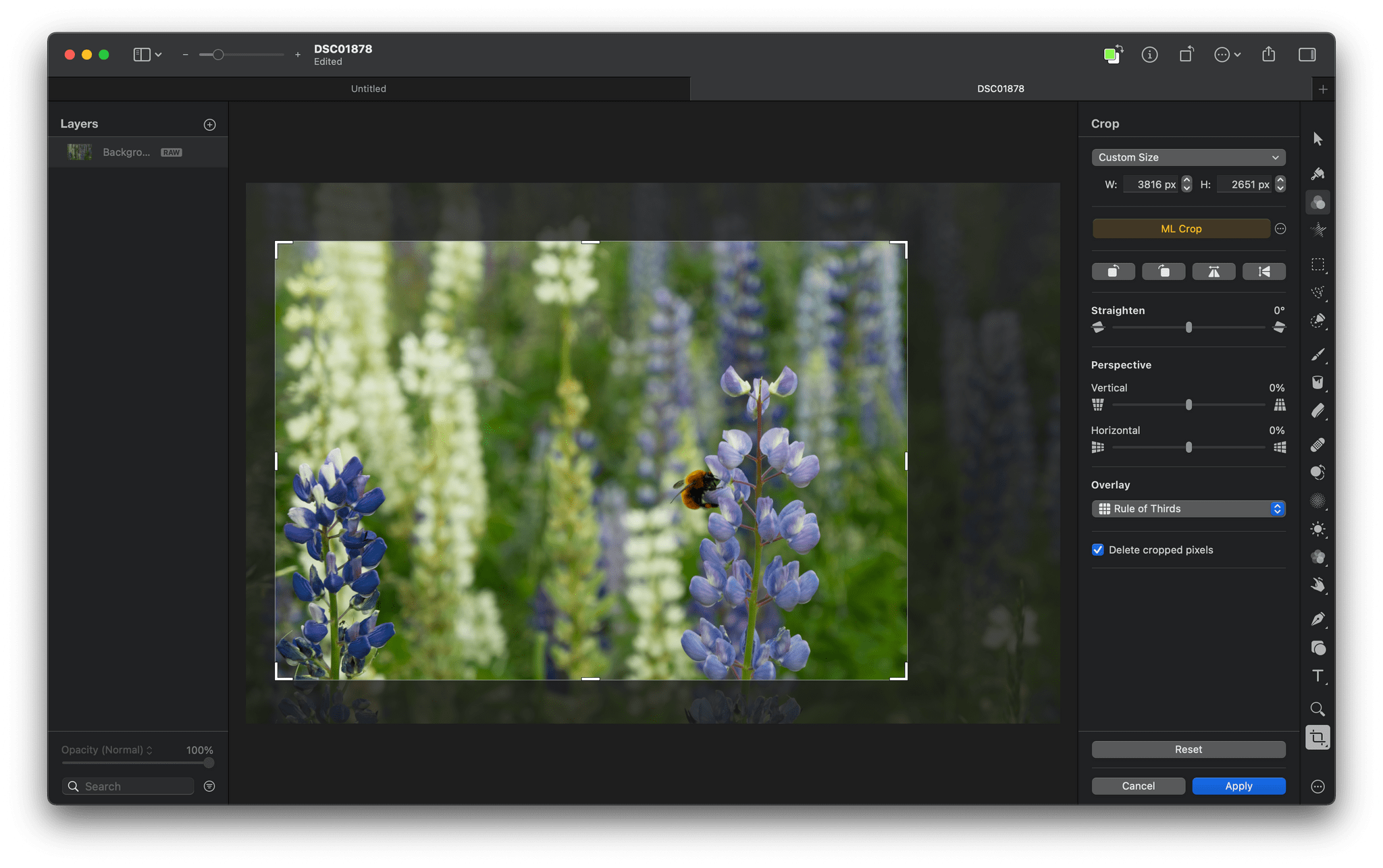 pixelmator pro get color