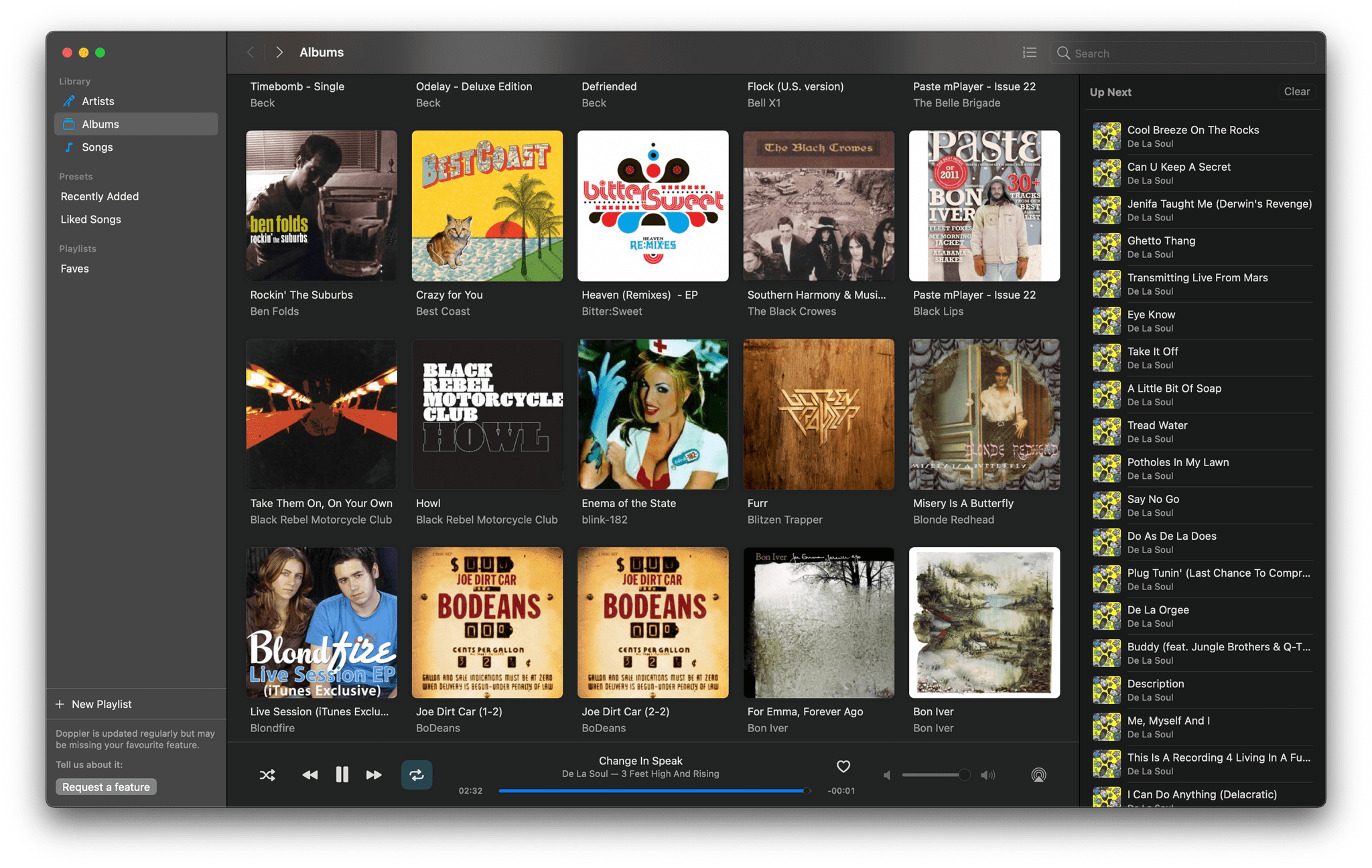 photo of Doppler for Mac Offers an Excellent Album and Artist-Focused Listening Experience for Your Owned Music Collection image