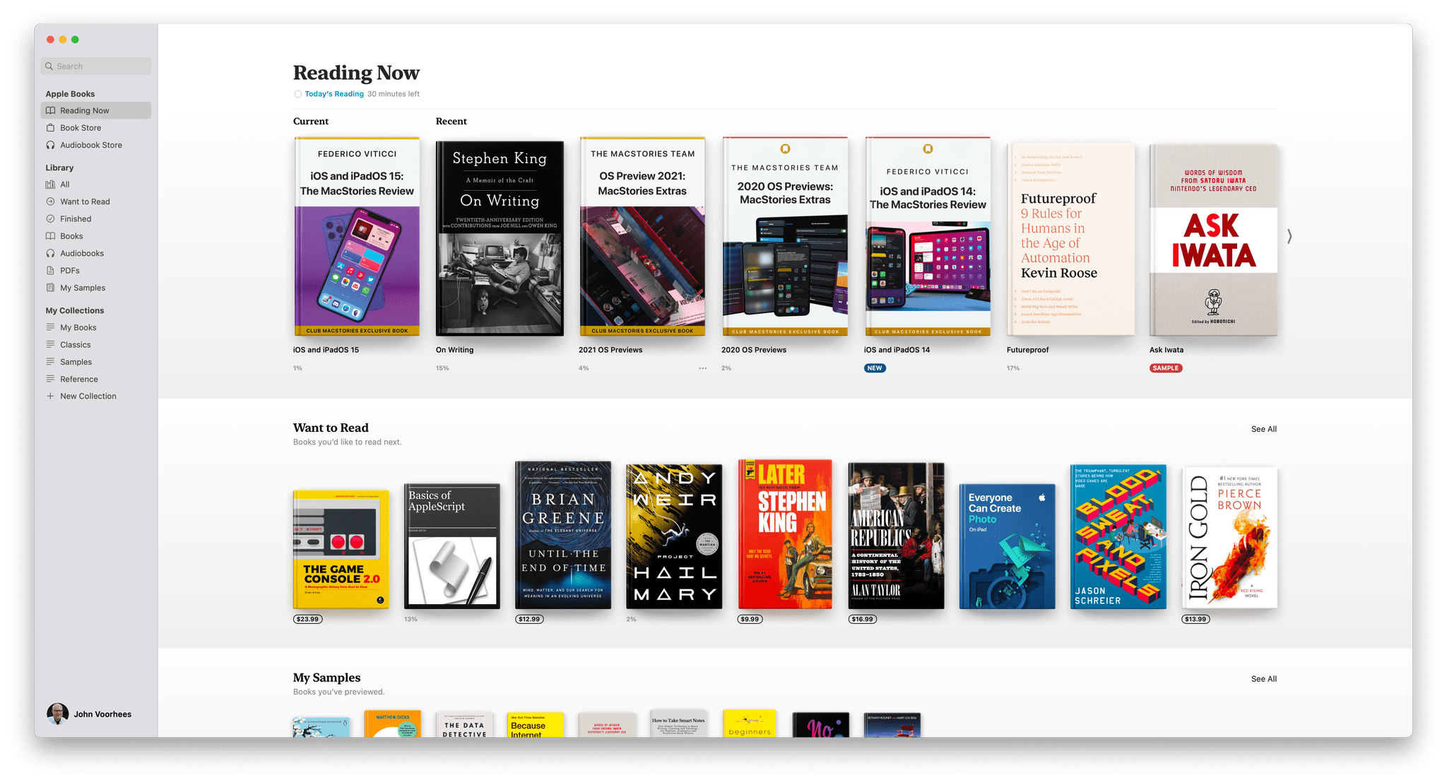 The All-New Books app.