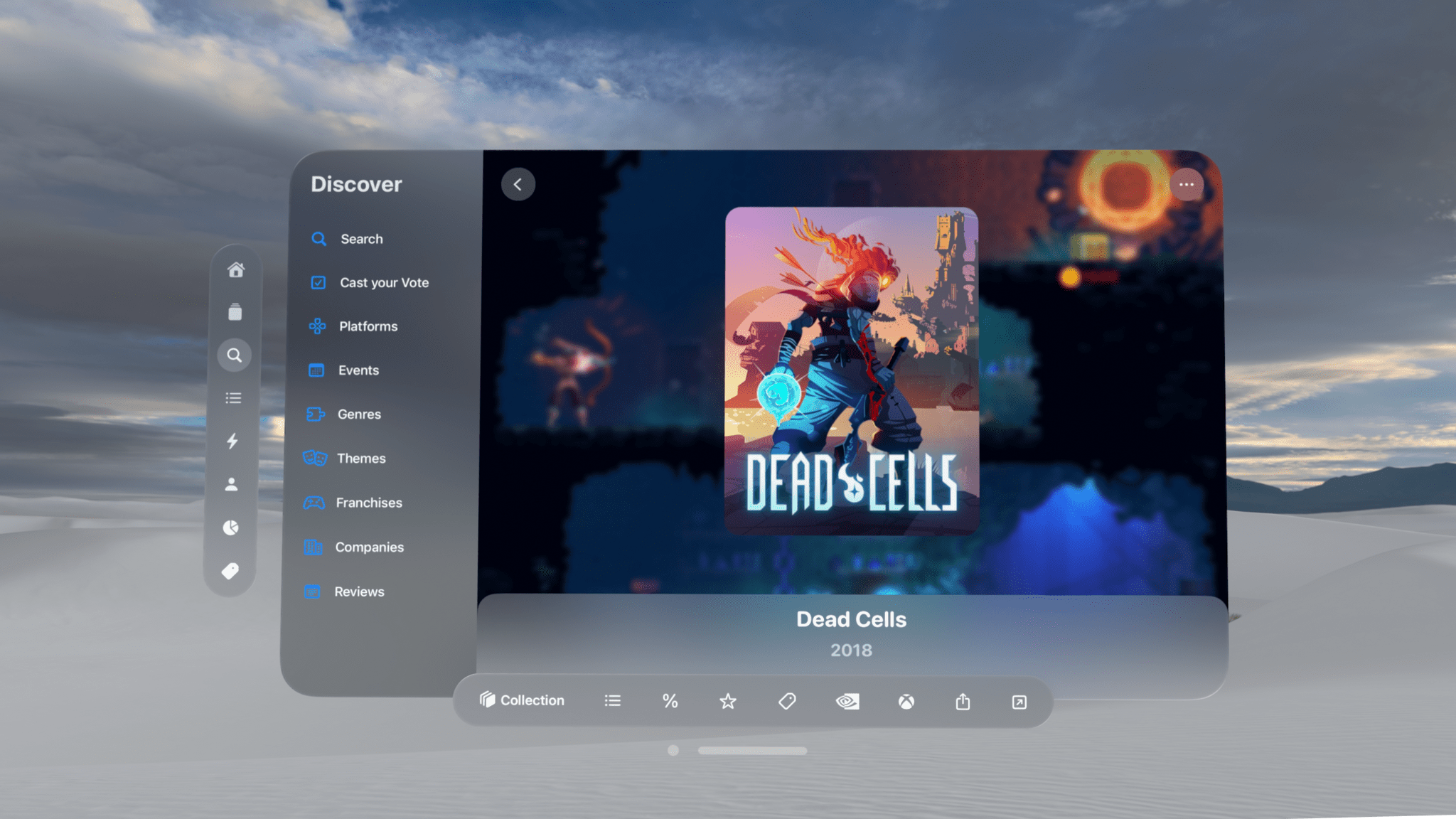 Dead Cells is available via GeForce NOW.