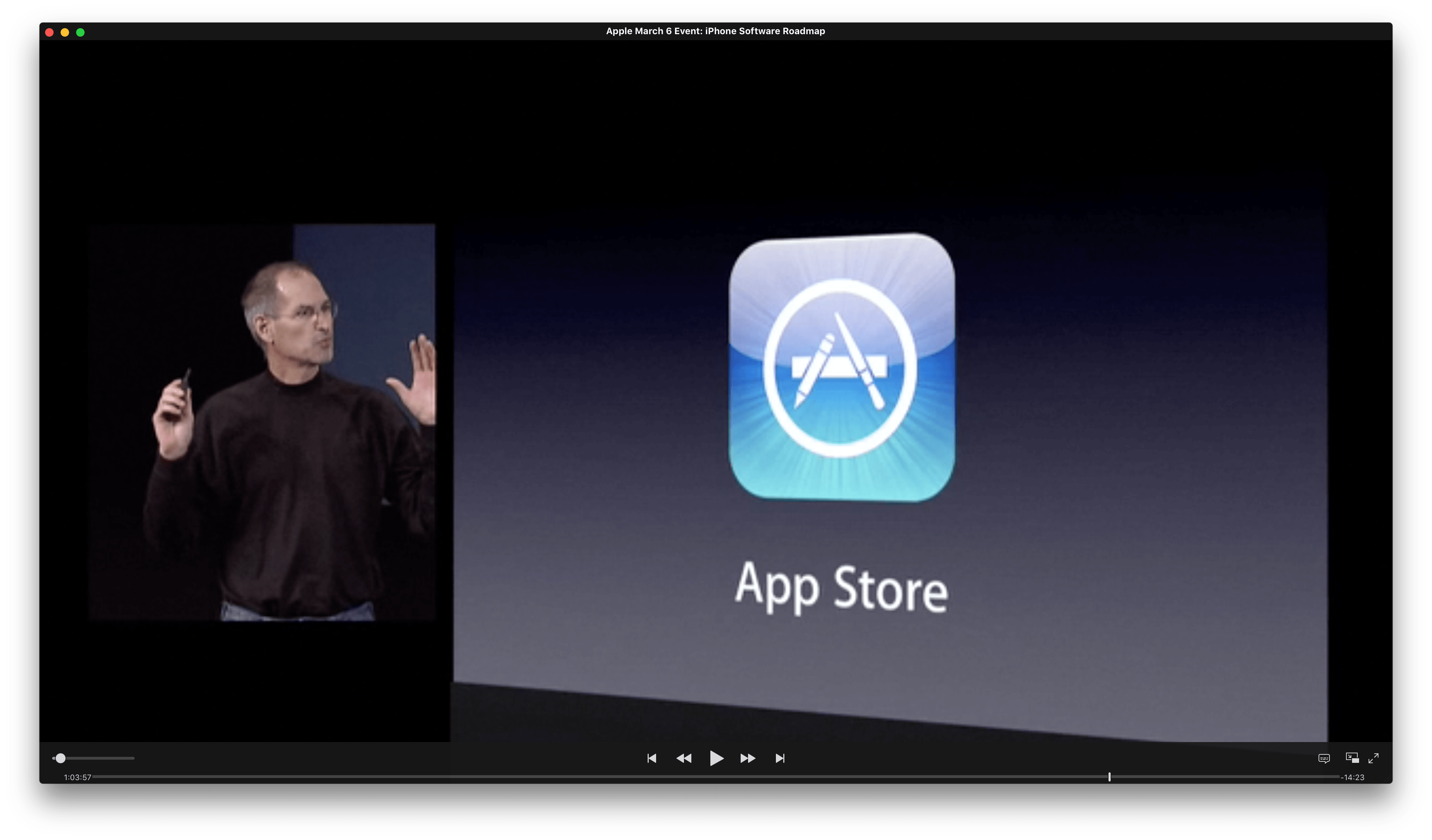 ✓ App Store