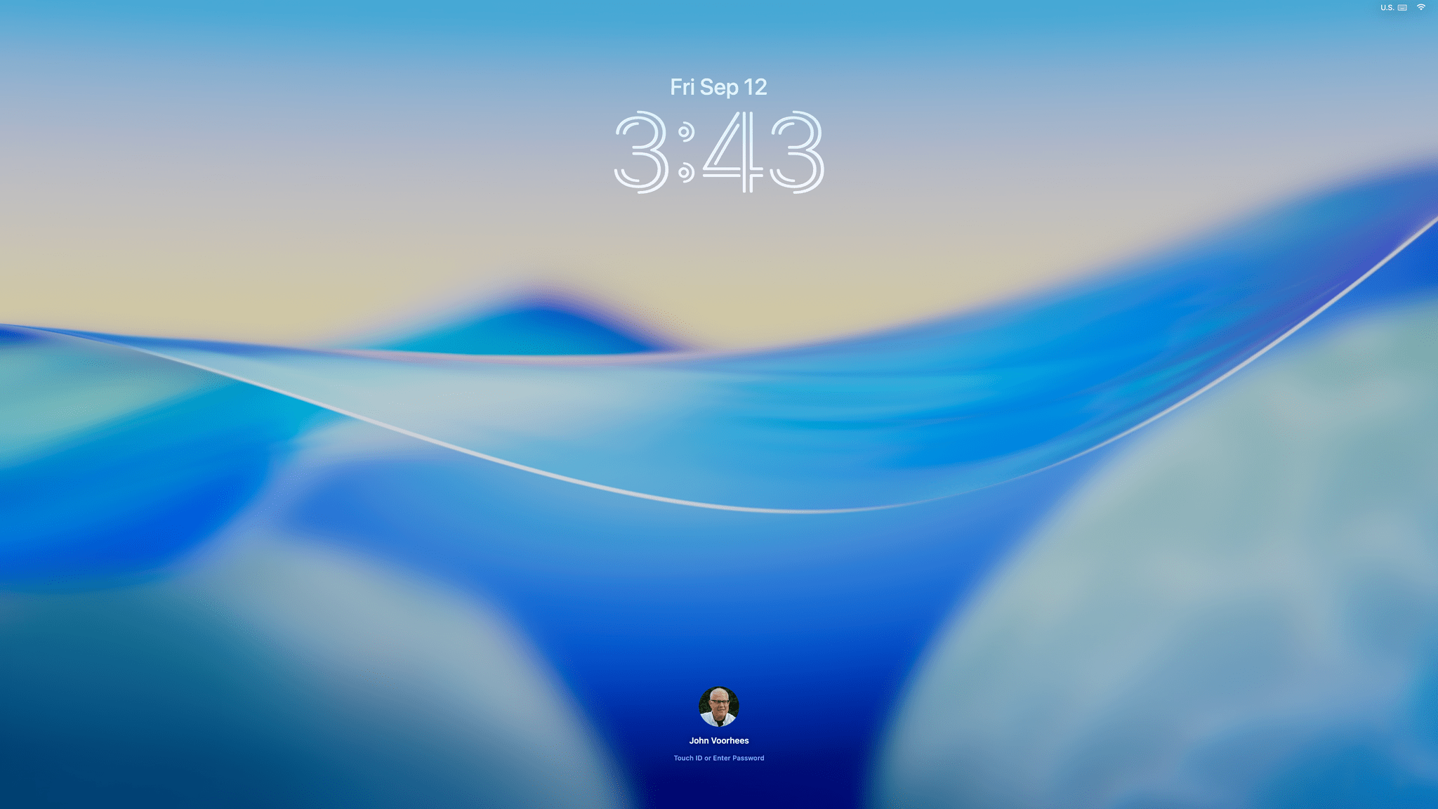 You can even customize your Tahoe Lock Screen with alternative fonts similar to the options on the iPhone and iPad.