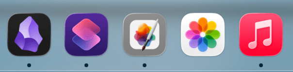 Pixelmator Pro in the icon "shame box."