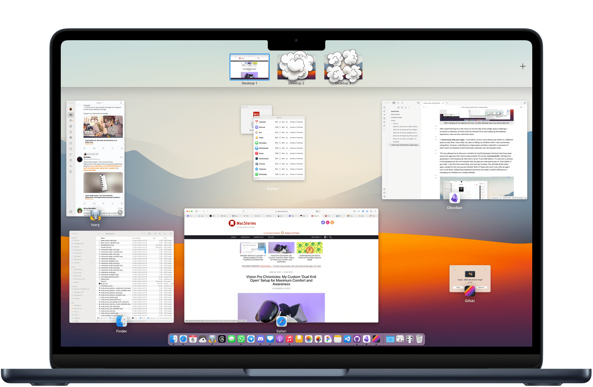 photo of Single-Space Challenge: Trying to Manage My macOS Windows All in One Virtual Desktop image