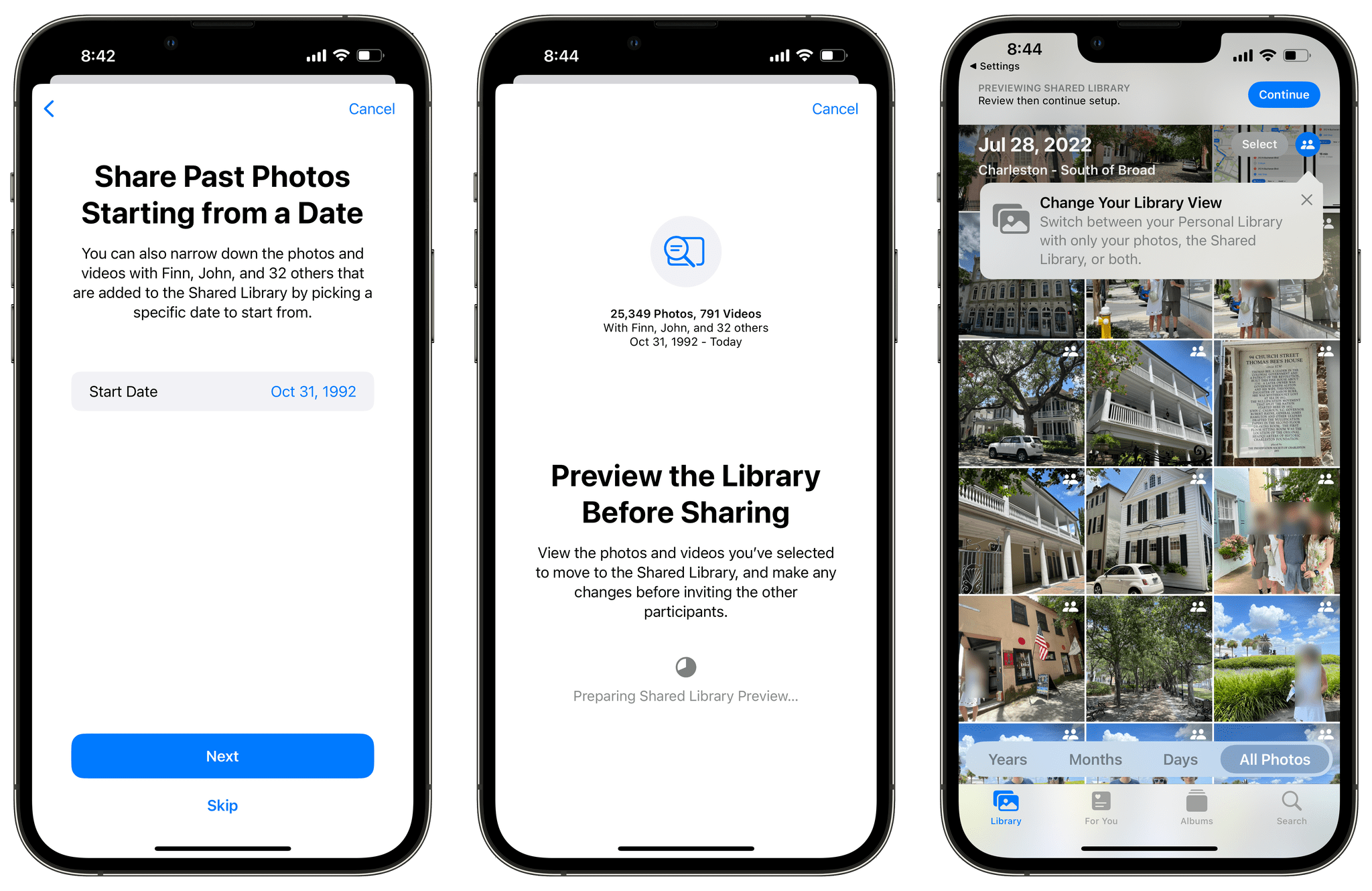Previewing your new shared library.