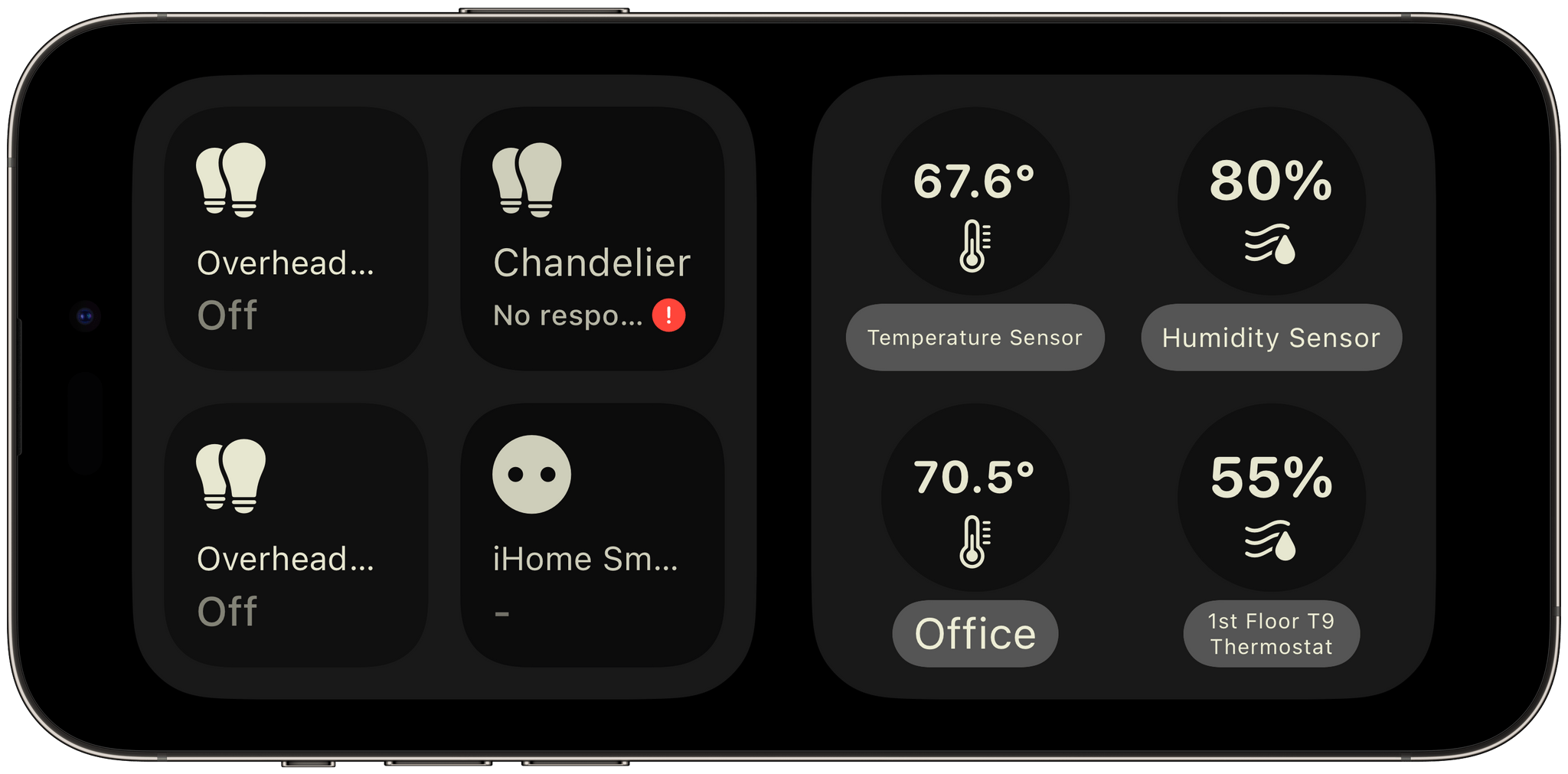 Home Widget Unlocks HomeKit Device Control That Apple's Home App