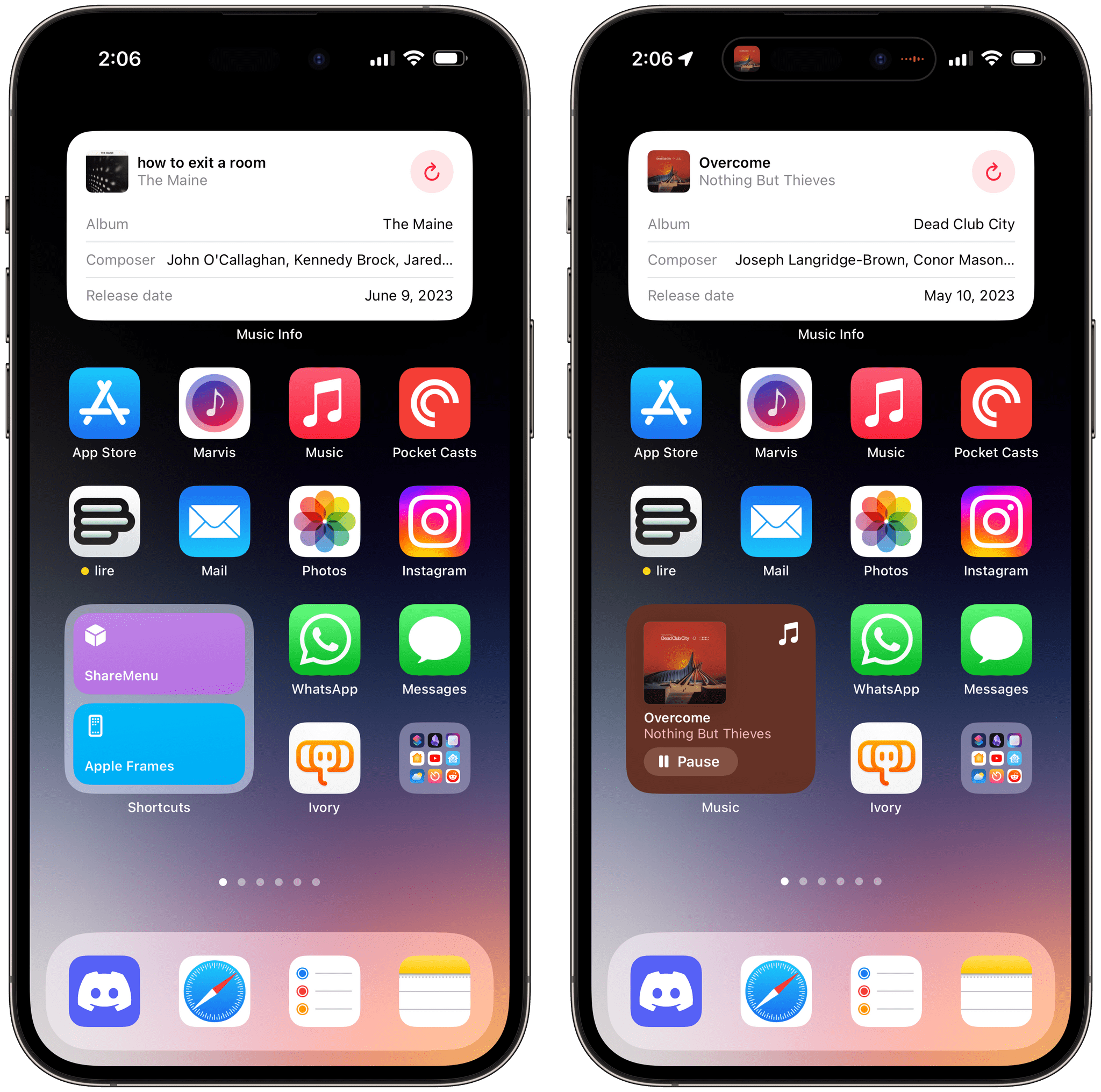 WidgetPod is a highly customizable Now Playing widget for Apple