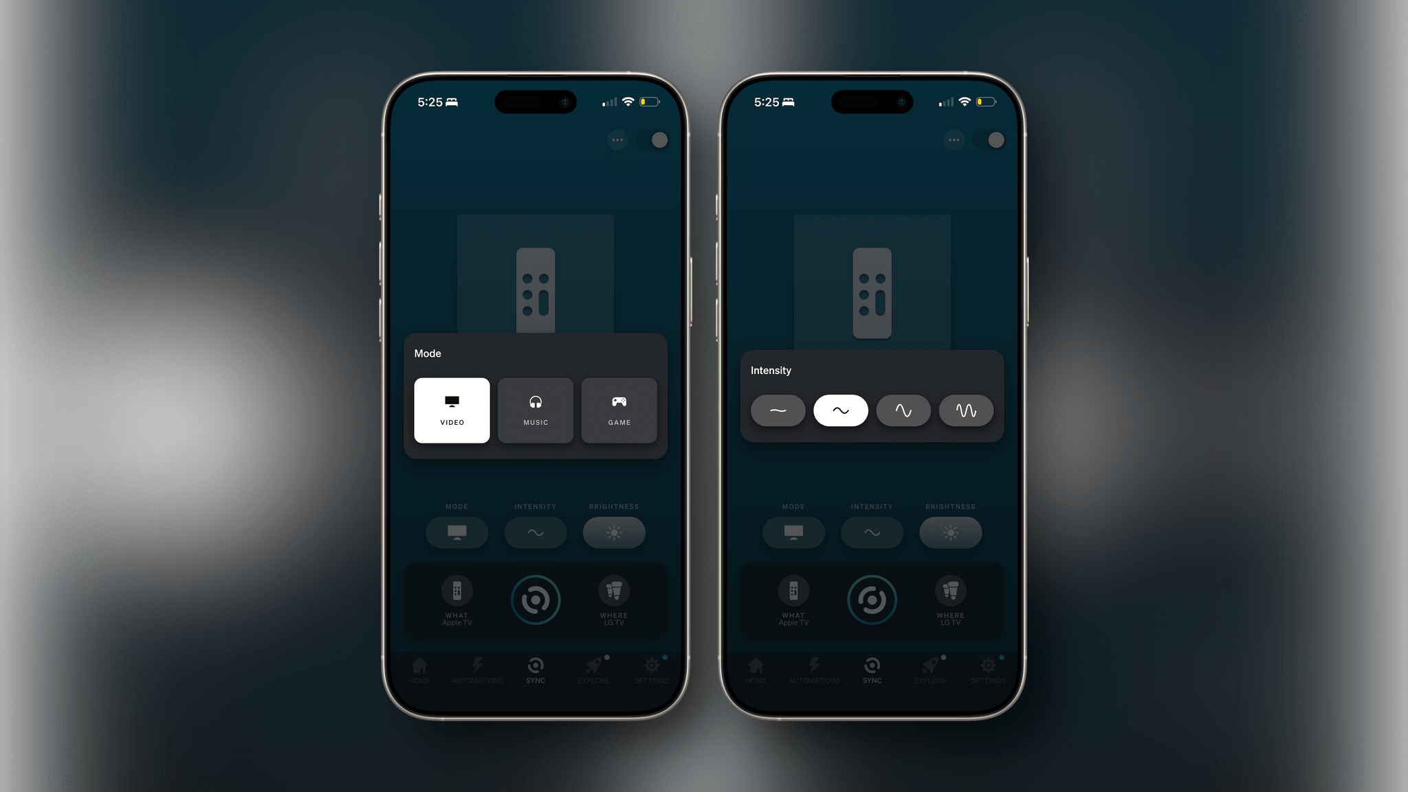 Adjusting the the sync effect.