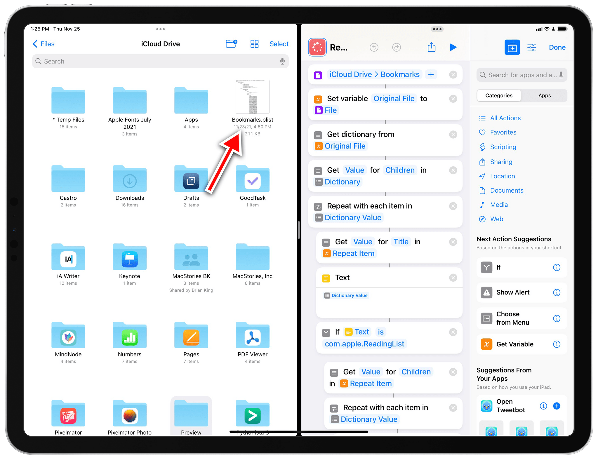 ipad safari shortcuts