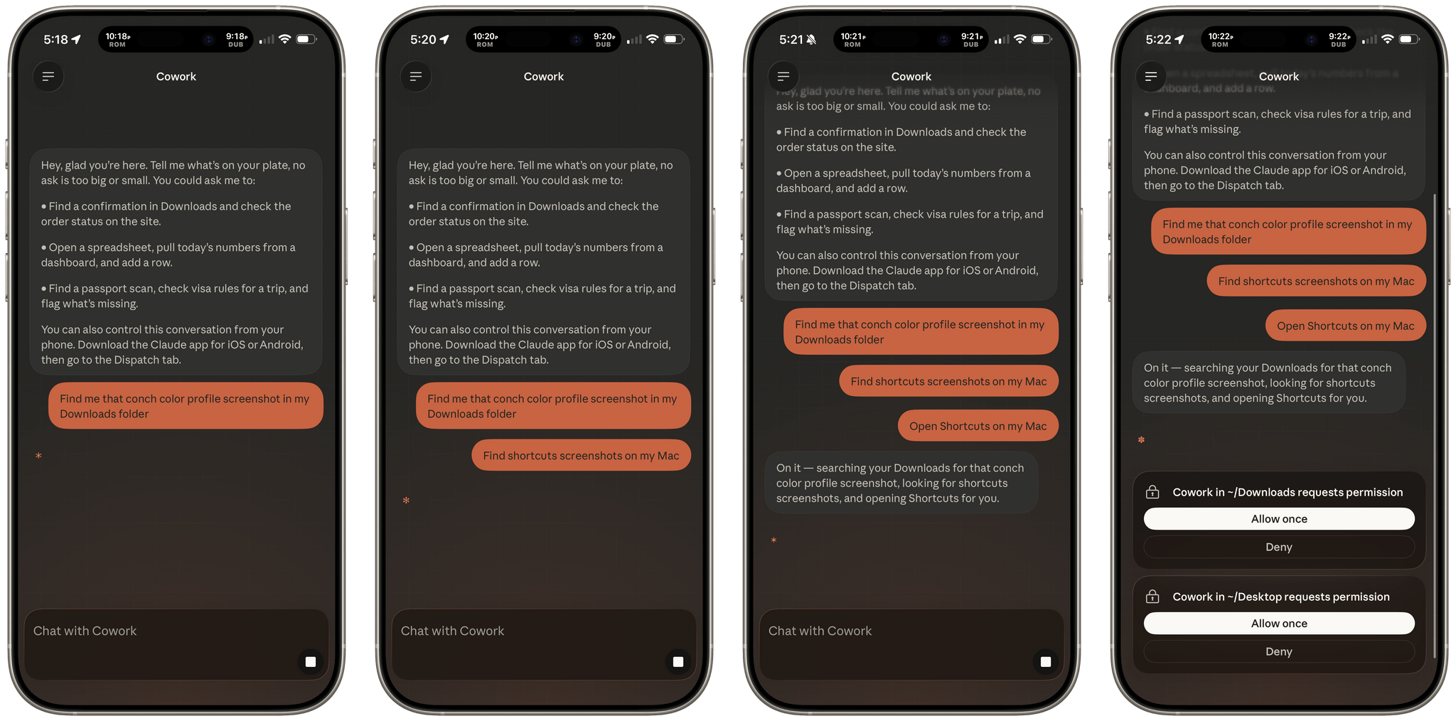 Dispatch is currently slow. I stacked up a few requests before I realized Claude was actually working on all of them.