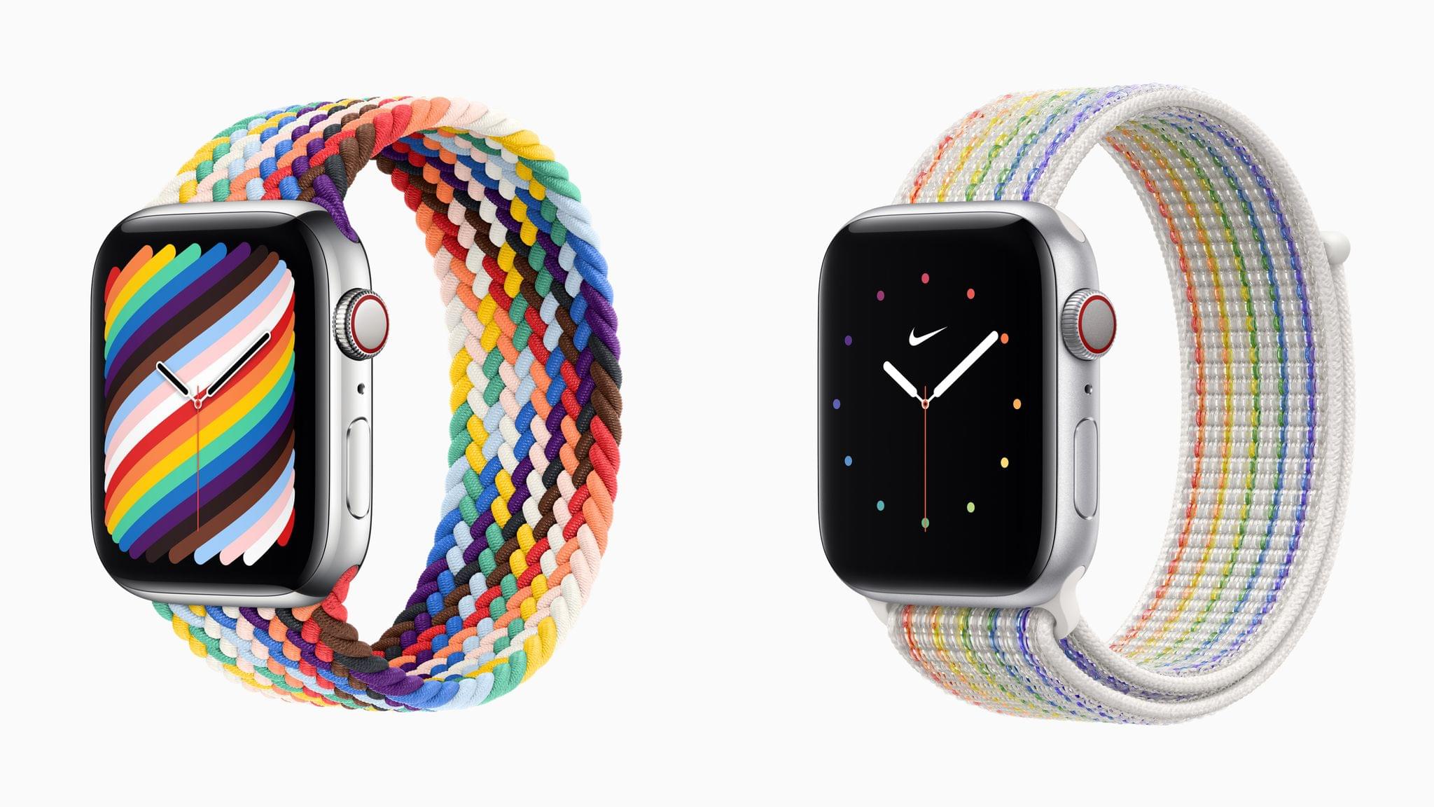 Apple Releases Two Pride Watch Bands and a New Pride Watch Face MacStories