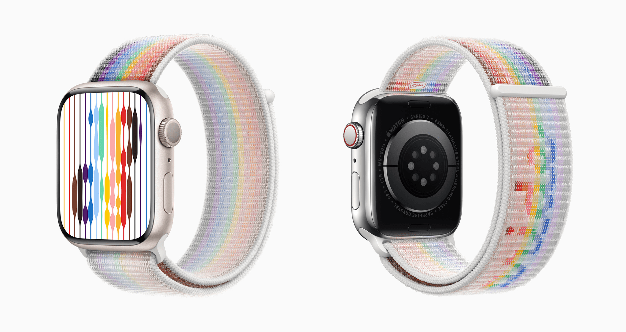photo of Apple Releases Two Pride Watch Bands, New Dynamic Pride Watch Faces, and Special Shot on iPhone Campaign image