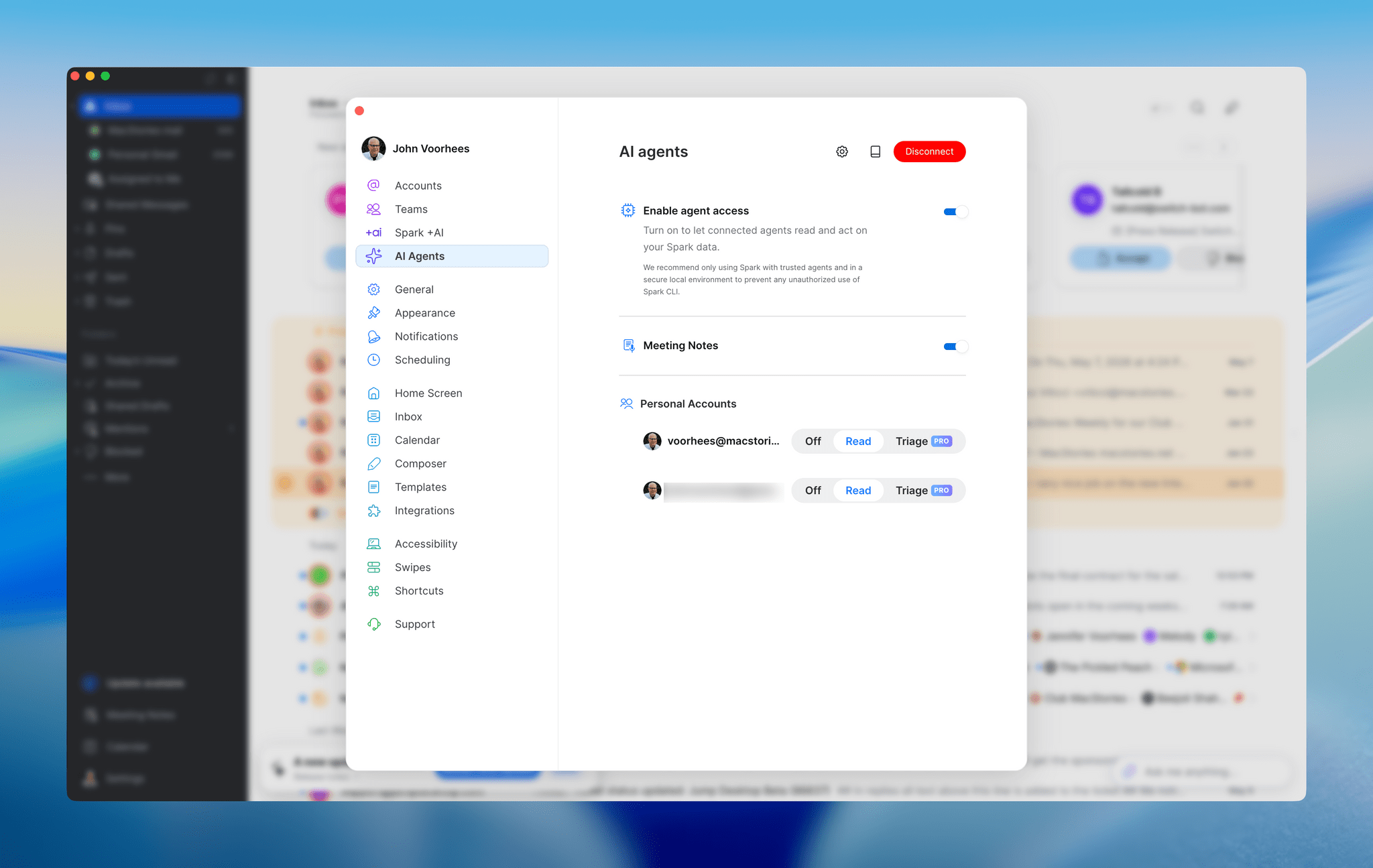 Read-only actions are available for all users. Triage actions require a Pro subscription.