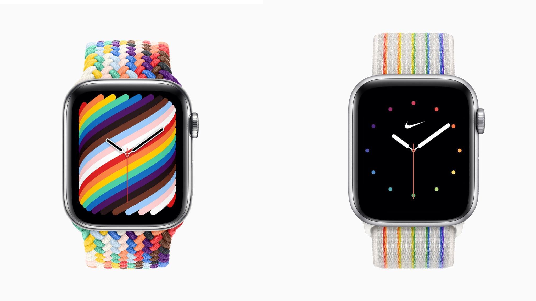 Apple watch nike online pride face