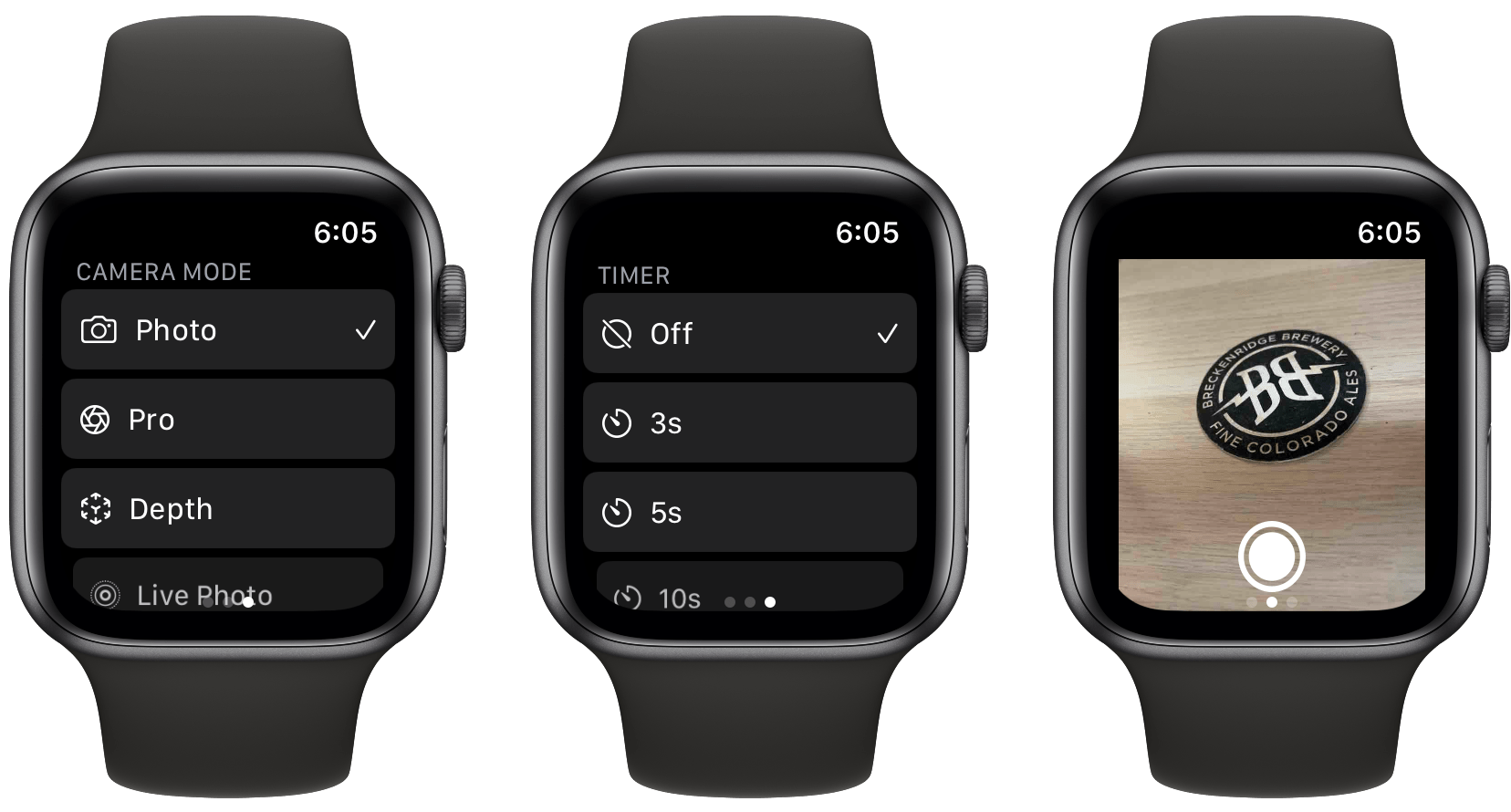 Obscura's excellent Watch app.