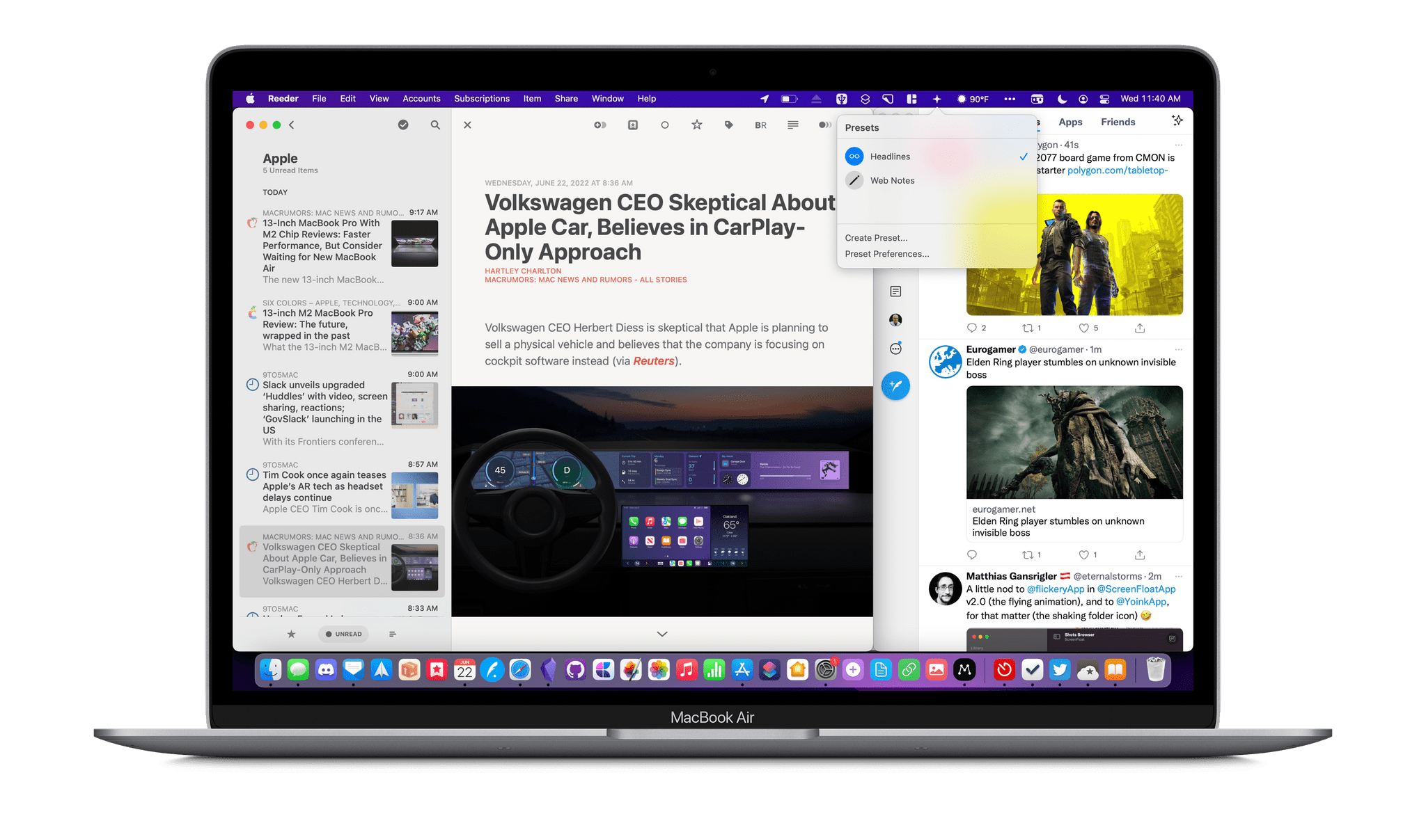 Warp: A Simple, Keyboard-Driven Mac Utility for Saving Window Setups -  MacStories