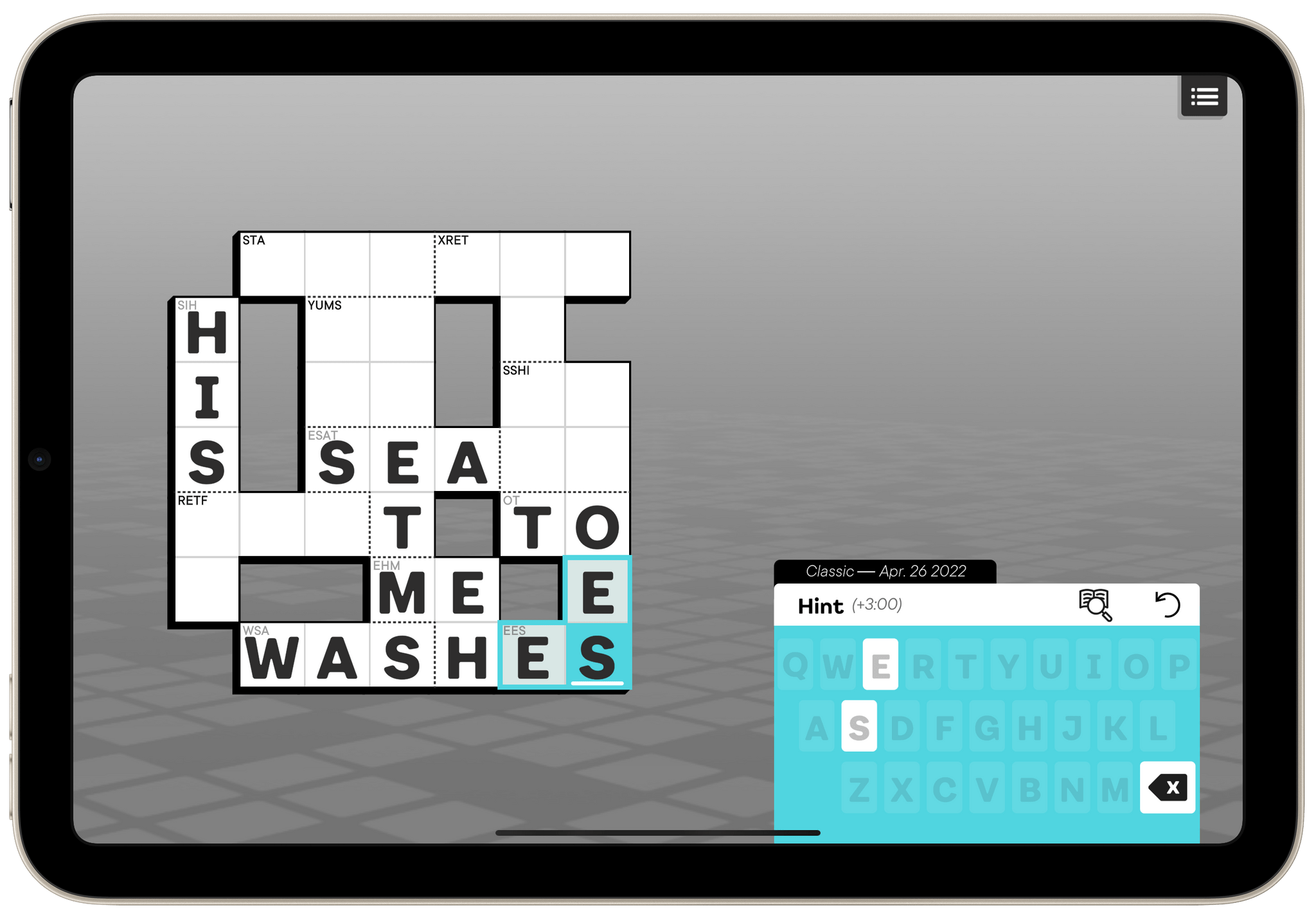 Knotwords offers crossword puzzles… without clues – Six Colors